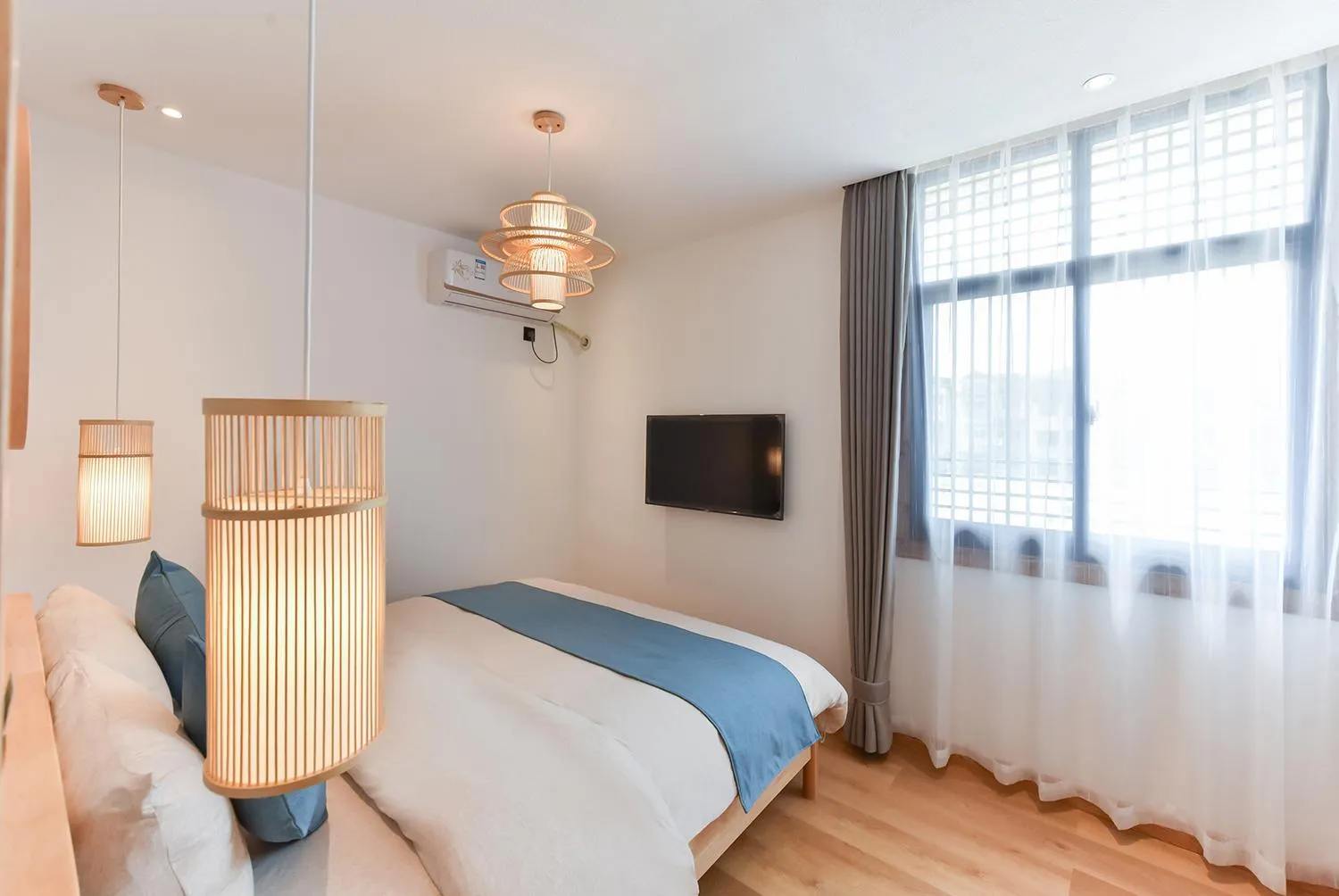 Bed in Yifangyan - Tingyuan Qingshe Hostel