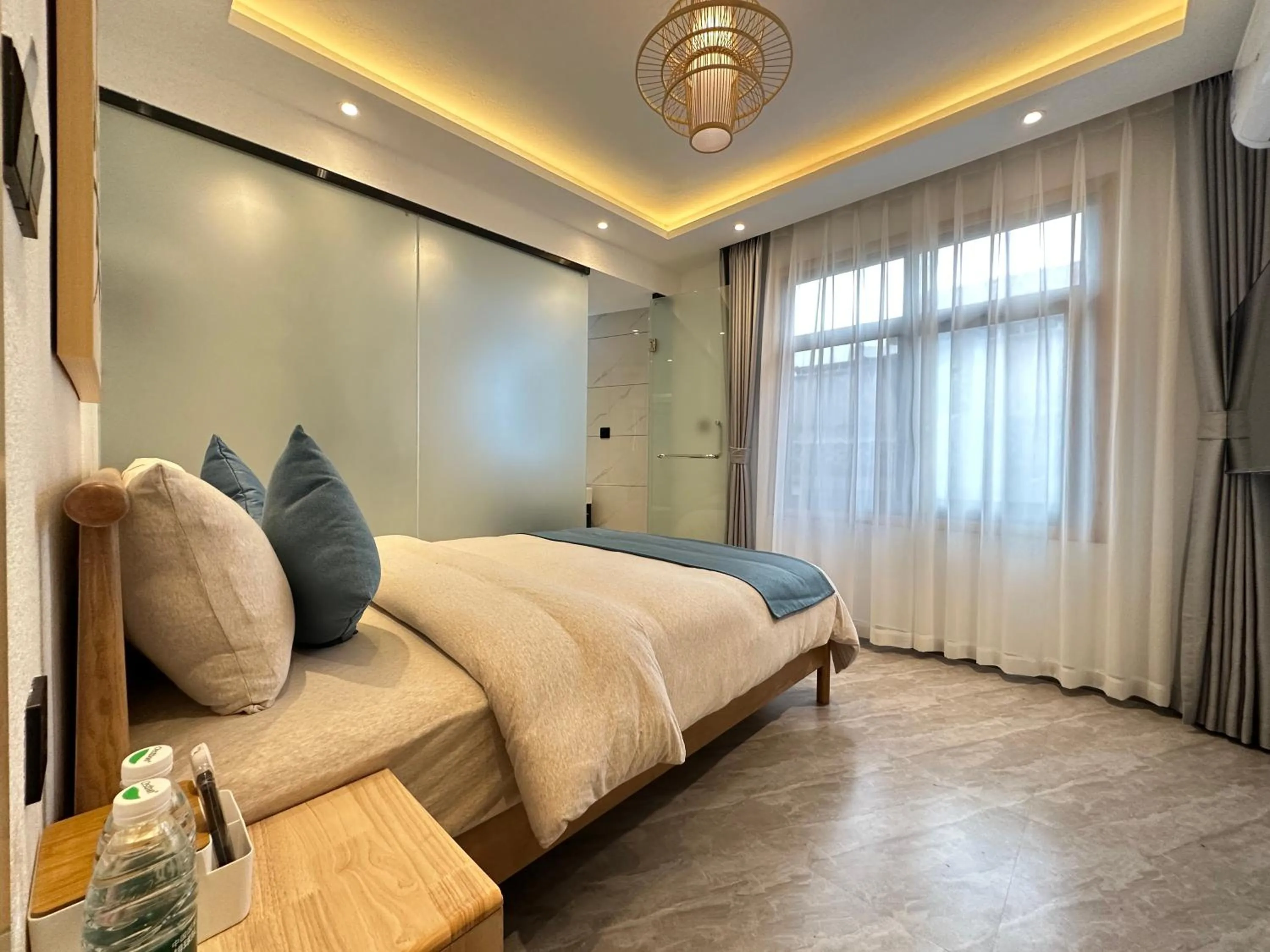 Bed in Yifangyan - Tingyuan Qingshe Hostel