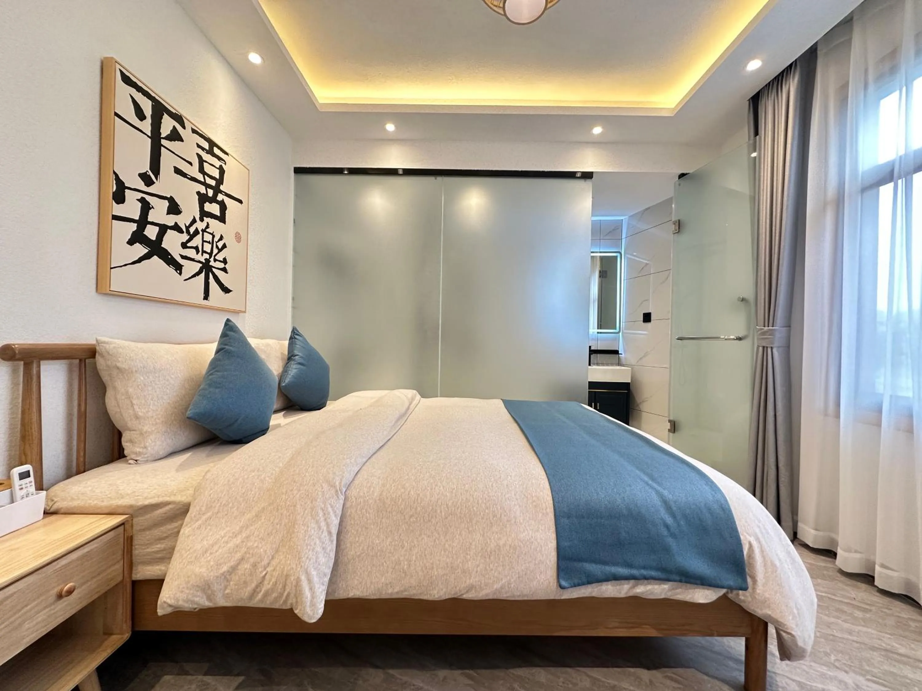 Bed in Yifangyan - Tingyuan Qingshe Hostel