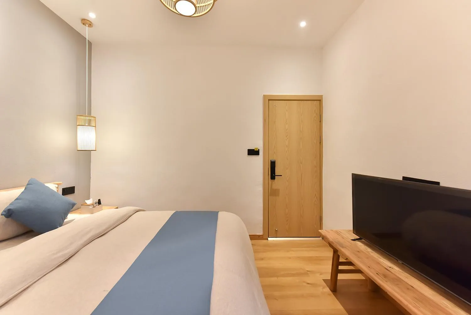 Bed in Yifangyan - Tingyuan Qingshe Hostel