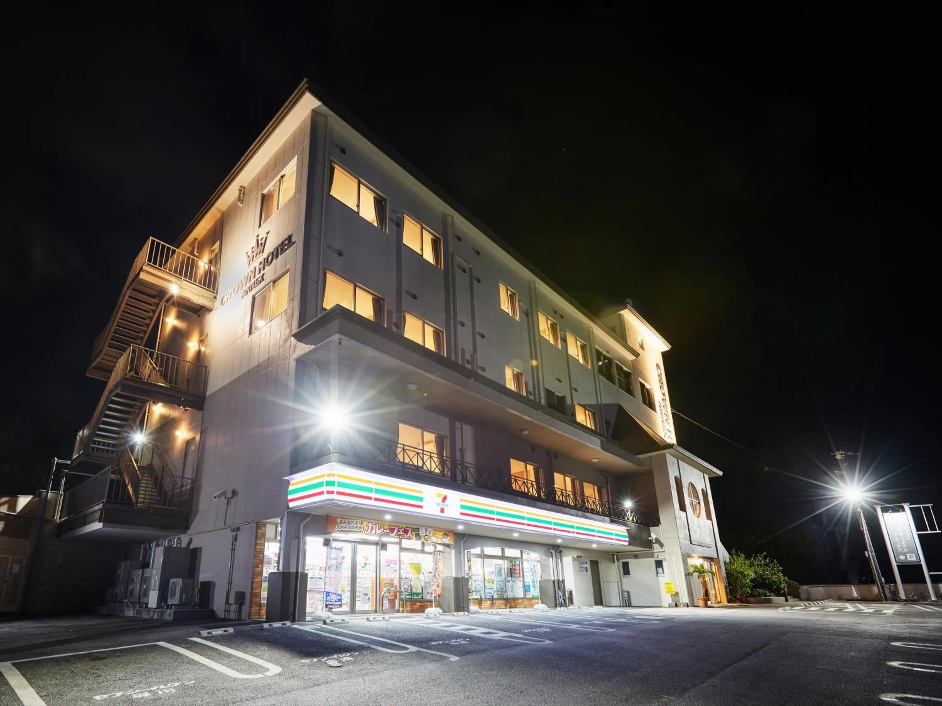 Property building in Crown Hotel Okinawa Annex