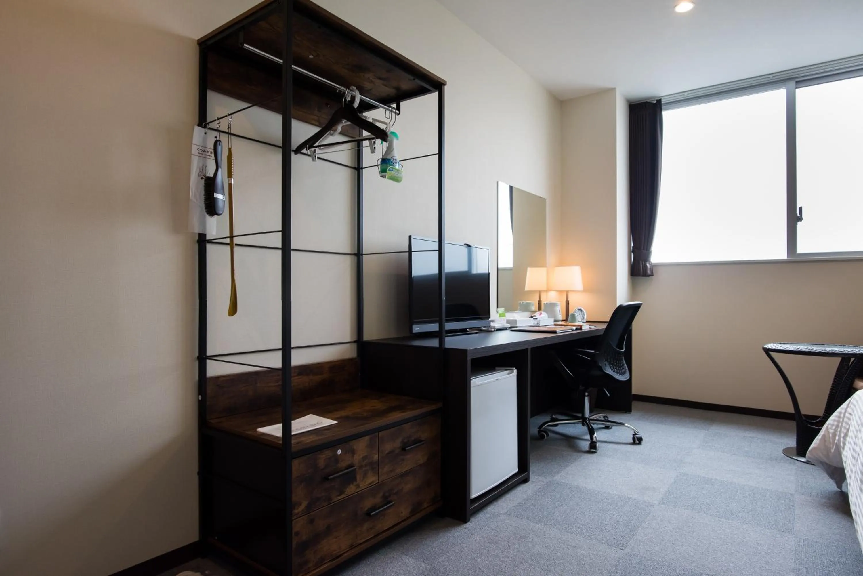 TV and multimedia, Bed in Crown Hotel Okinawa Annex