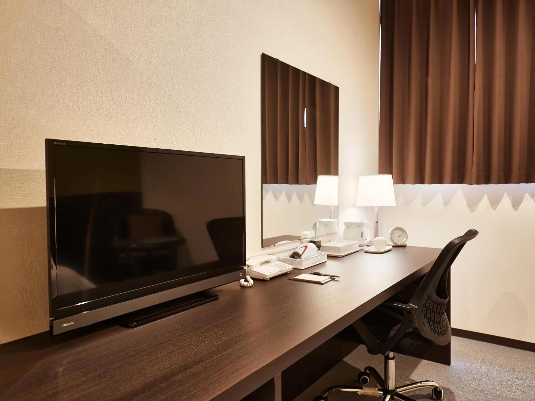 TV and multimedia in Crown Hotel Okinawa Annex