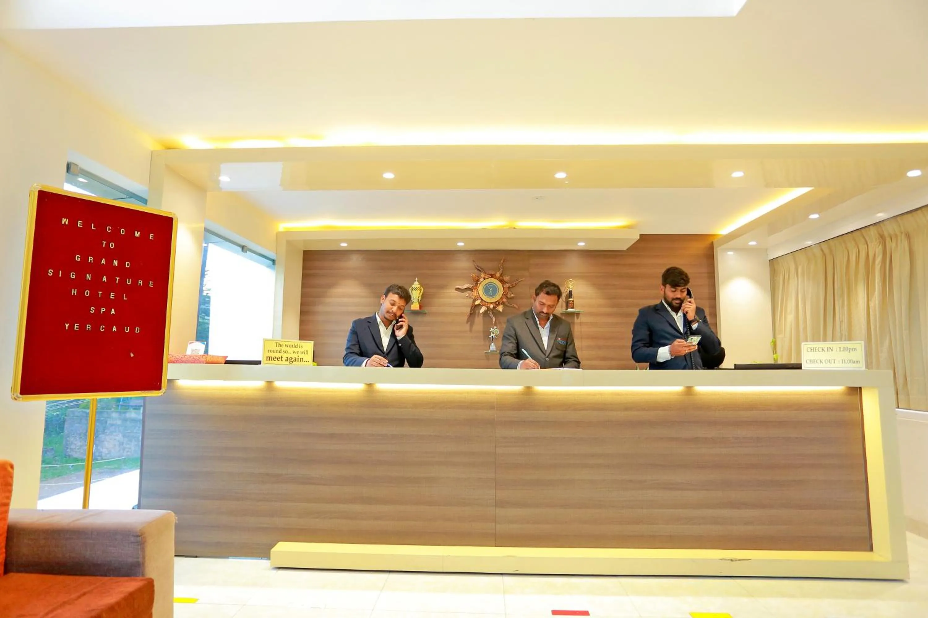 Lobby or reception in Grand Signature Hotel & spa