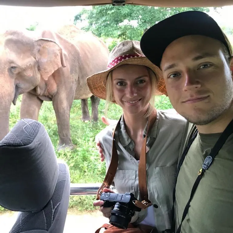 People in Elephant Lodge