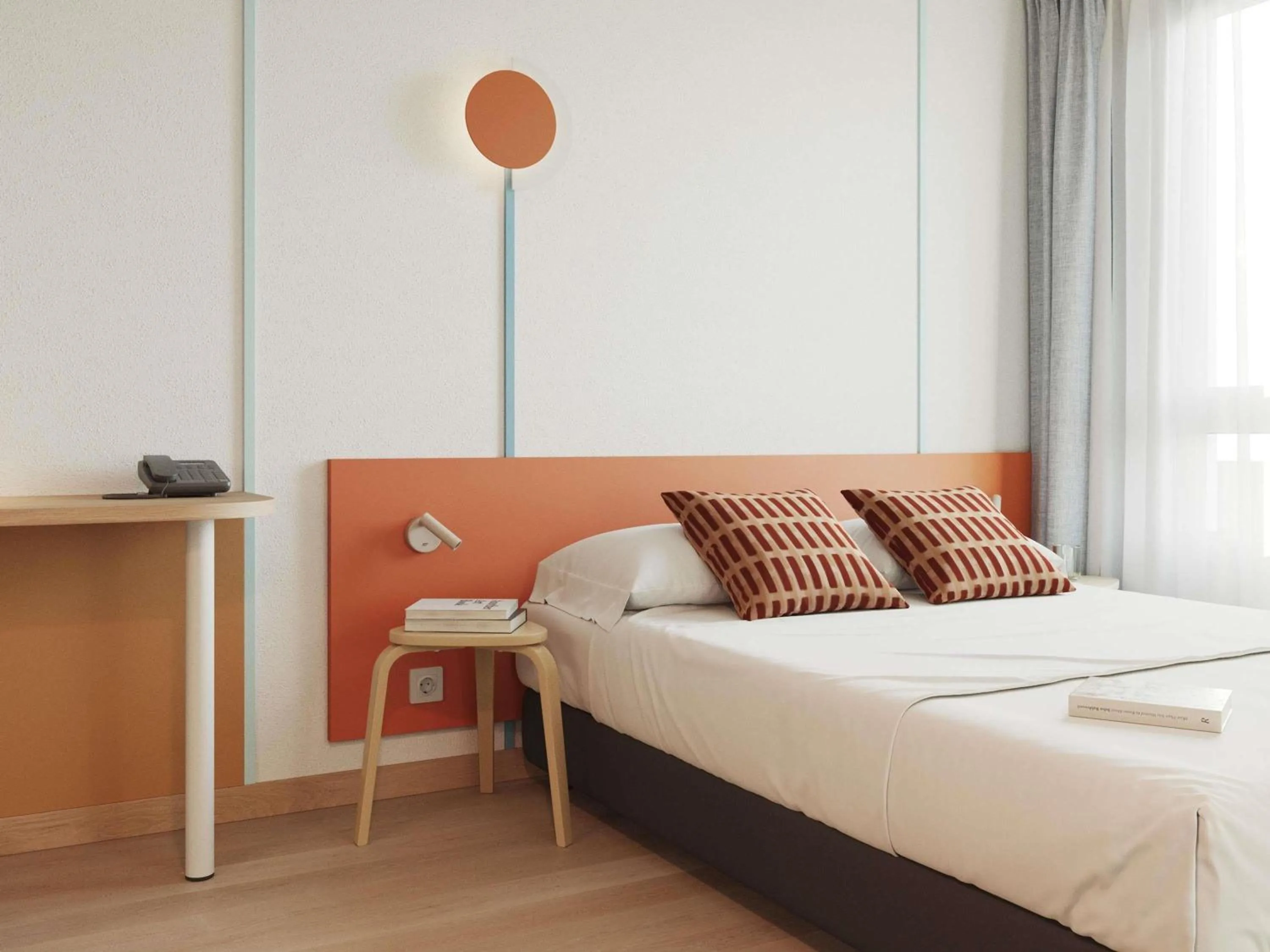 Bedroom, Bed in Aparthotel Adagio Access Toulouse Jolimont