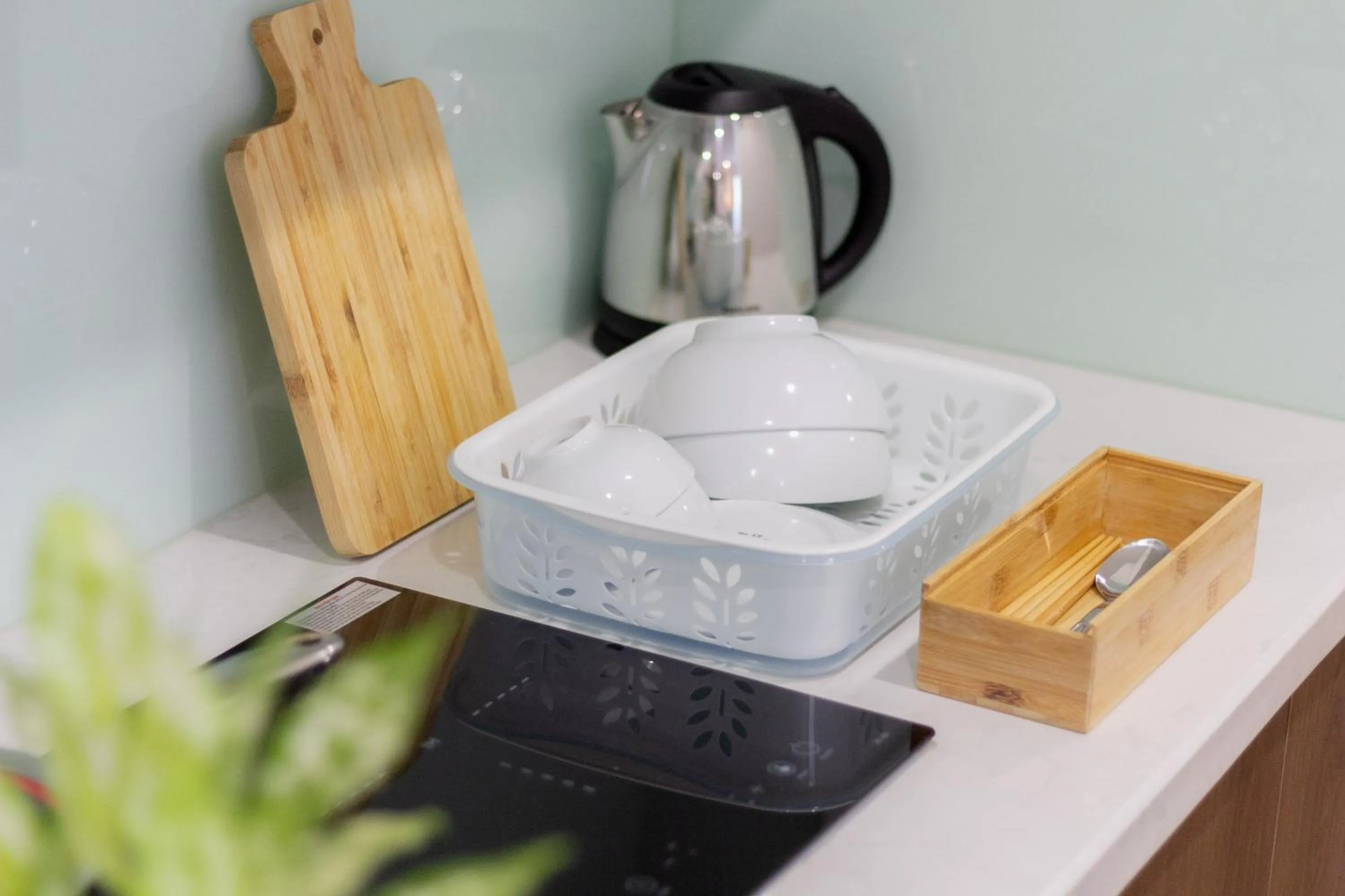 Kitchen or kitchenette in REIWA INN APARTMENT