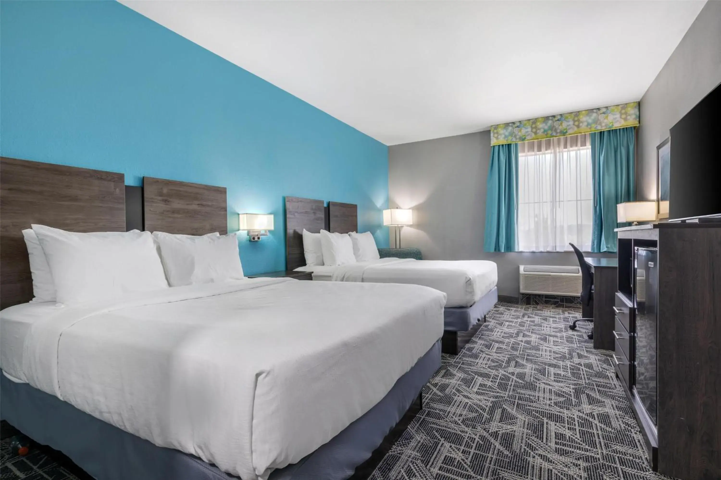 Queen Room with Two Queen Beds - Non-Smoking in Best Western Executive Inn Queen Room with Two Queen Beds - Non-Smoking in Best Western Executive Inn