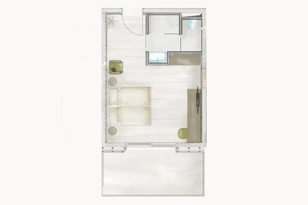 Photo of the whole room in Skilodge Oberlech