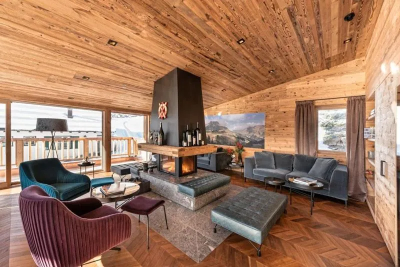 Living room in Skilodge Oberlech