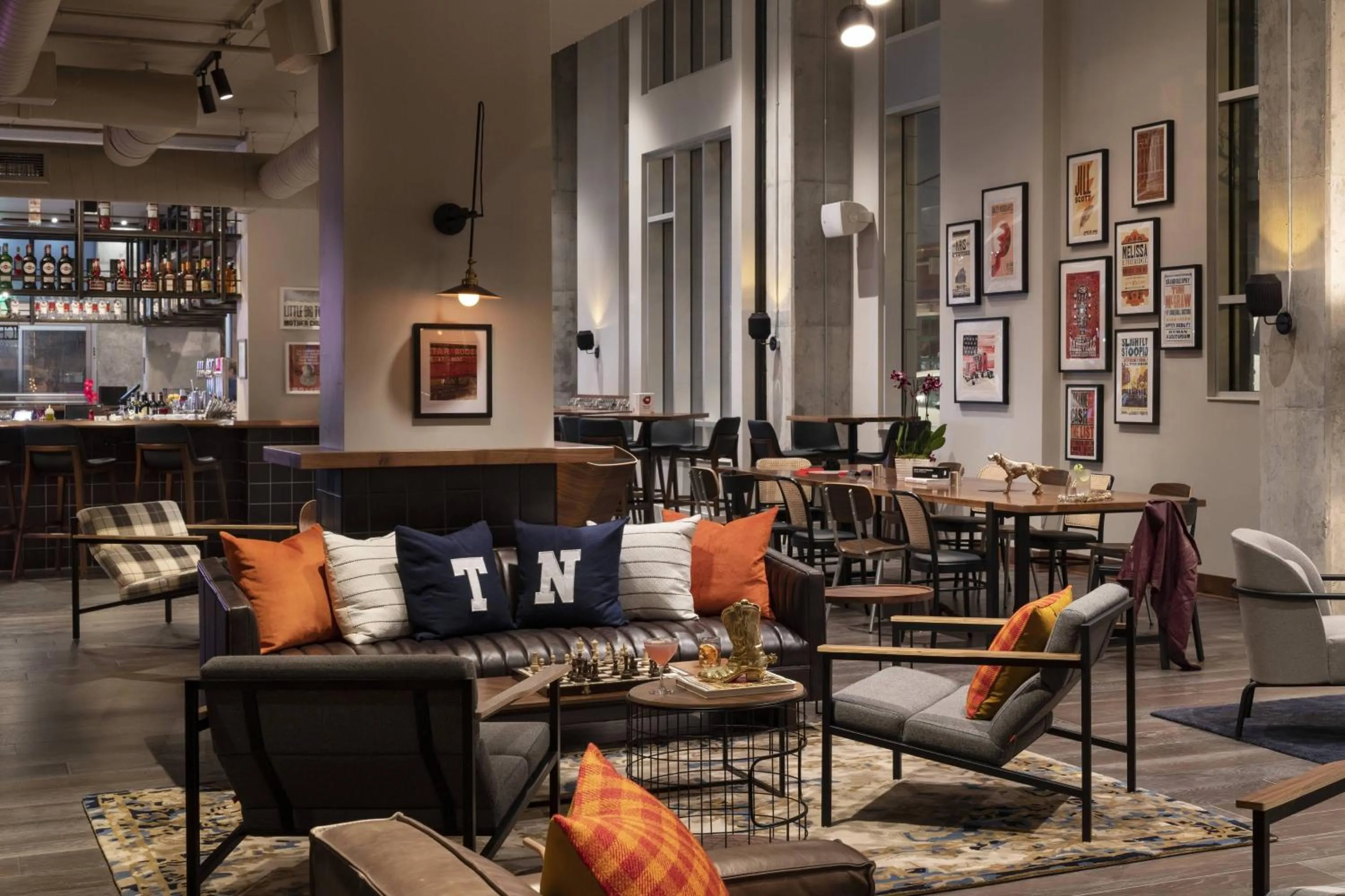 Lobby or reception in Moxy Nashville Vanderbilt Area