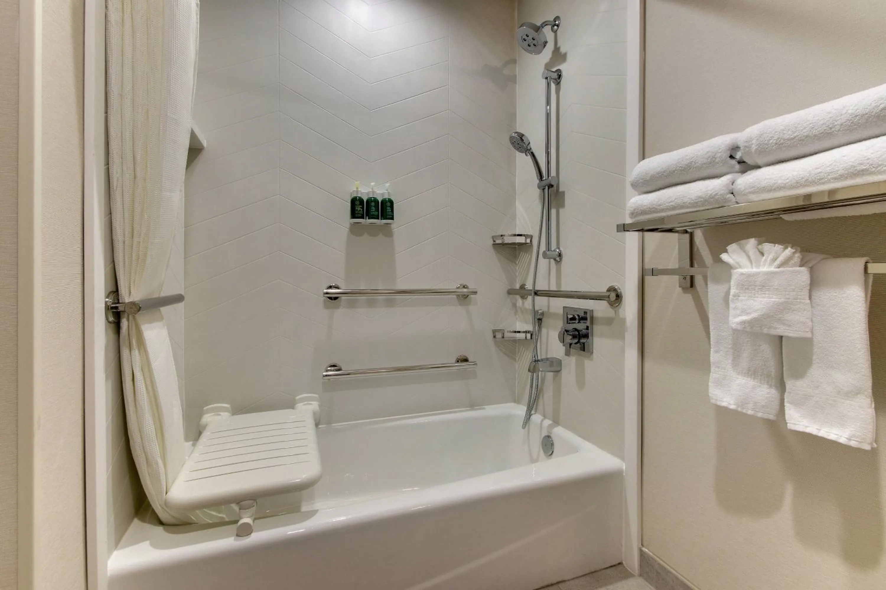 Bathroom in Fairfield Inn and Suites by Marriott Houston Brookhollow