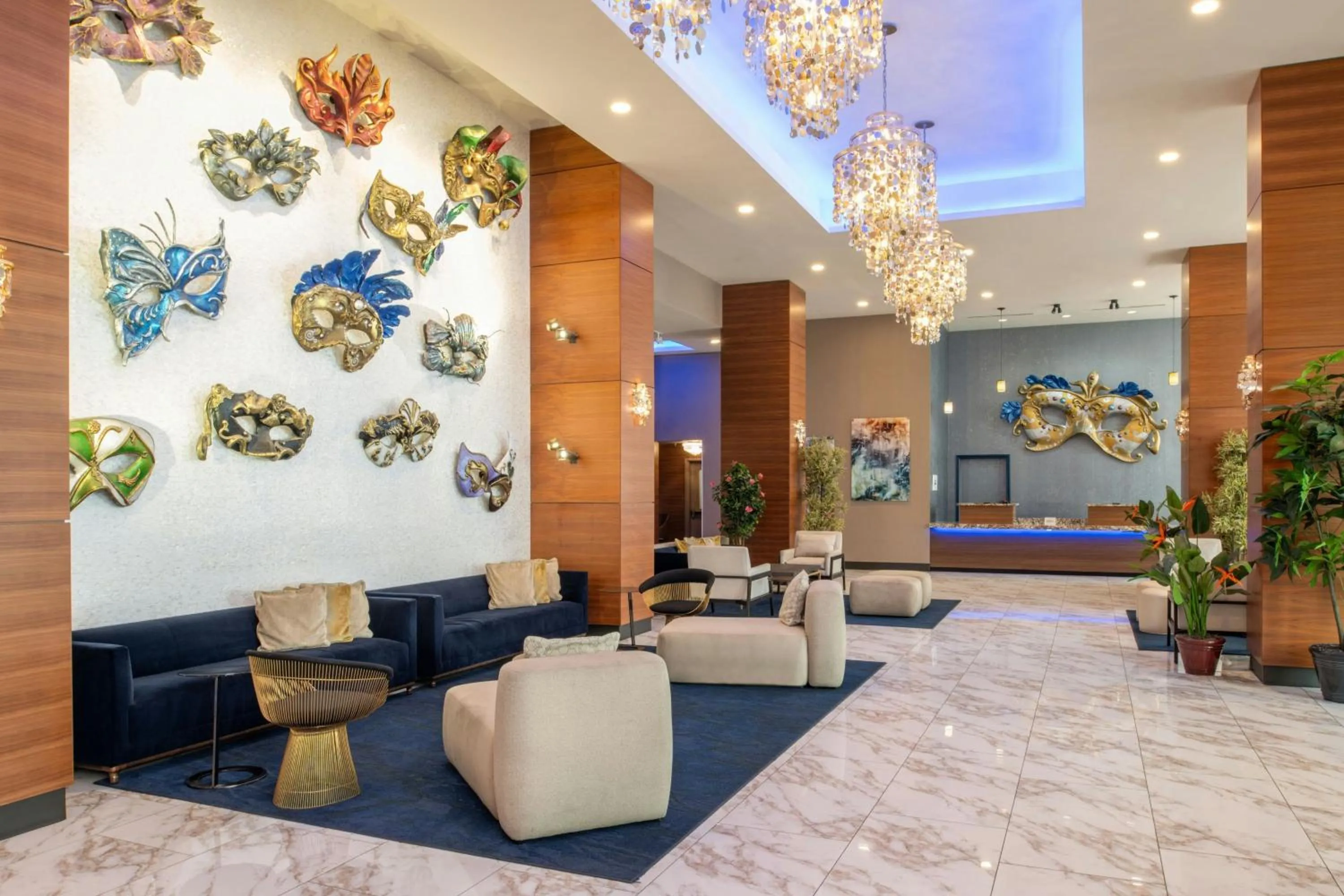 Lobby or reception in Residence Inn by Marriott New Orleans French Quarter Area/Cen B