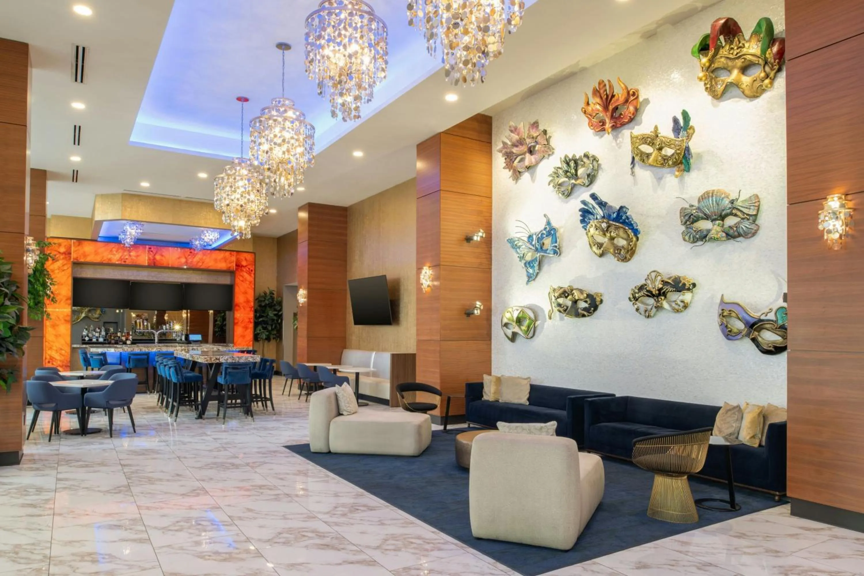 Lobby or reception in Residence Inn by Marriott New Orleans French Quarter Area/Cen B