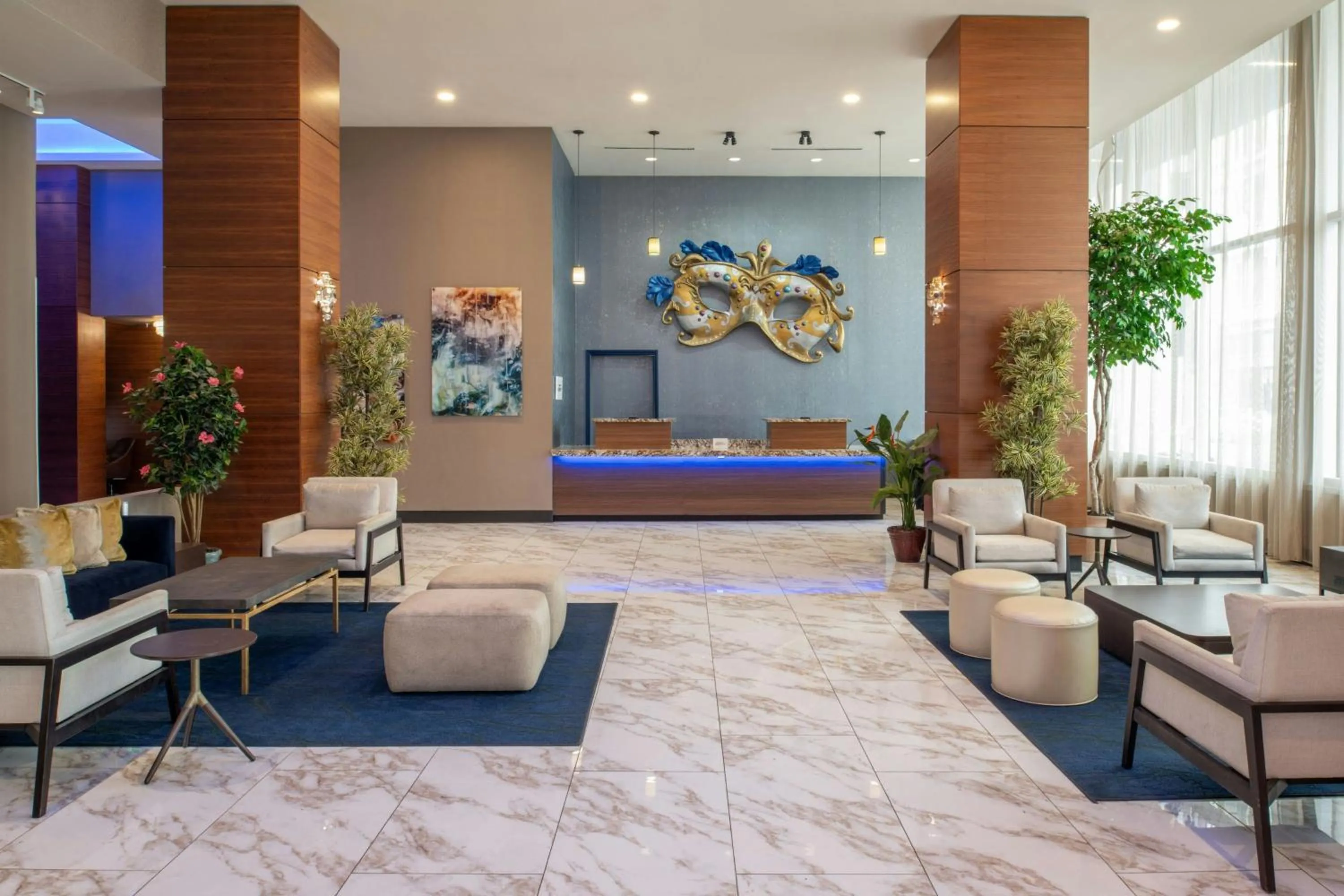 Lobby or reception in Residence Inn by Marriott New Orleans French Quarter Area/Cen B