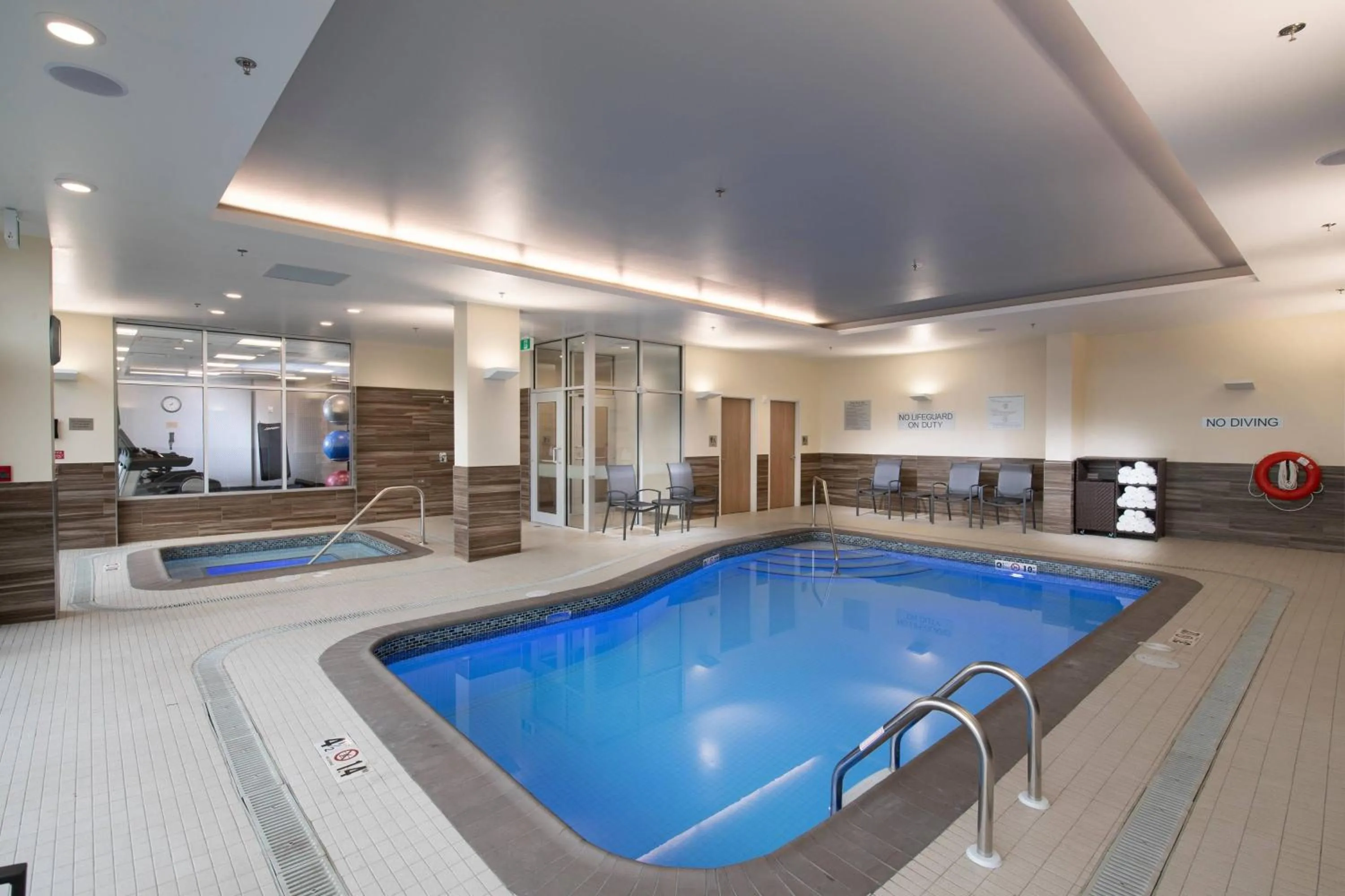 Swimming pool in Fairfield by Marriott Edmonton International Airport