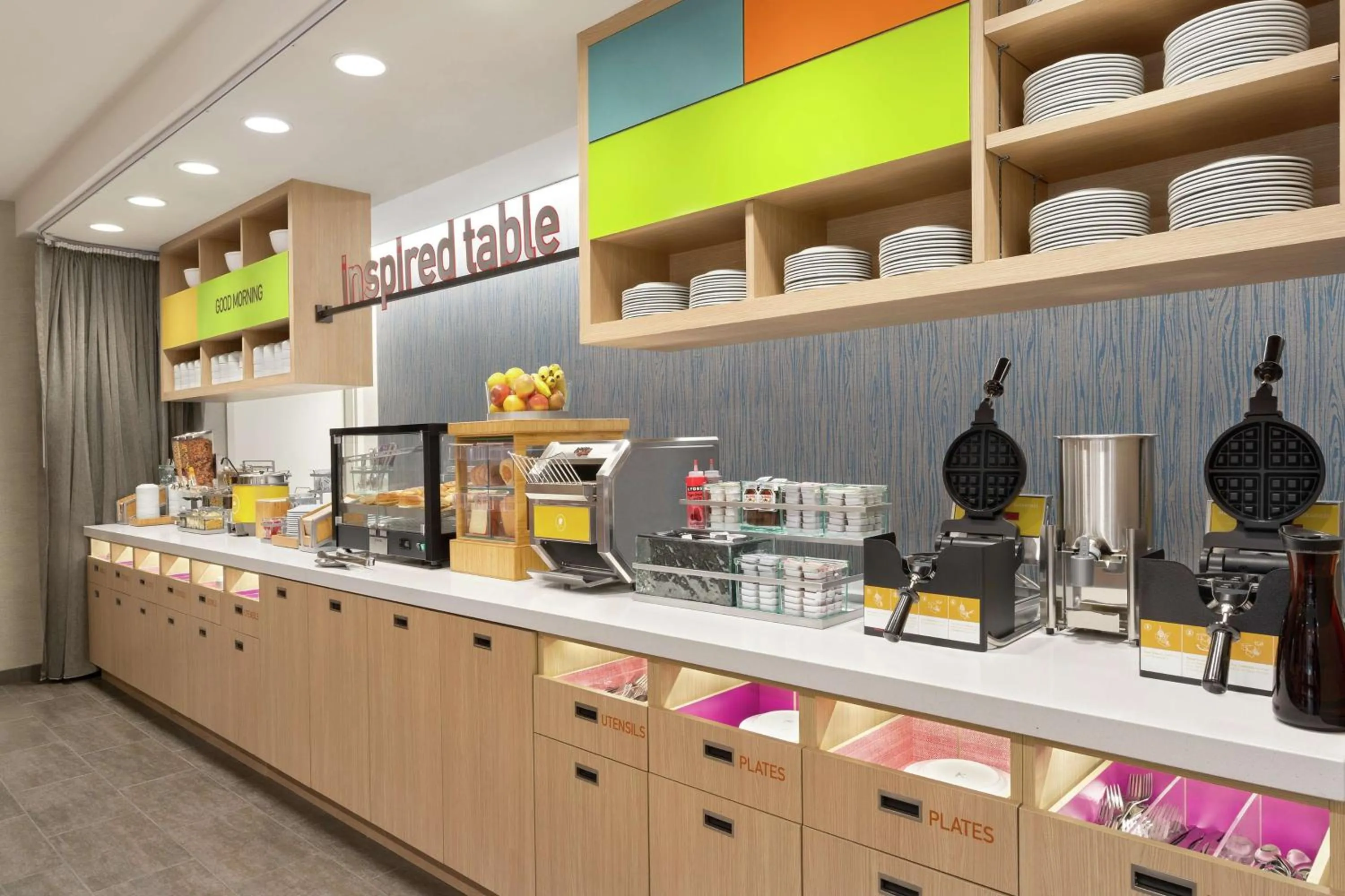 Breakfast in Home2 Suites By Hilton Harrisburg Hershey