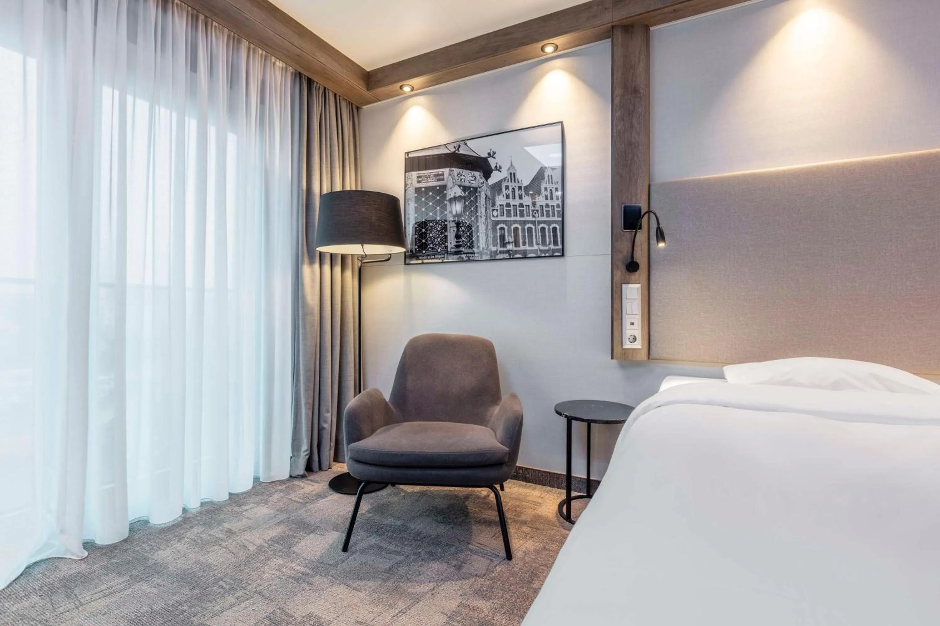 Bedroom, Bed in Park Inn By Radisson Wismar