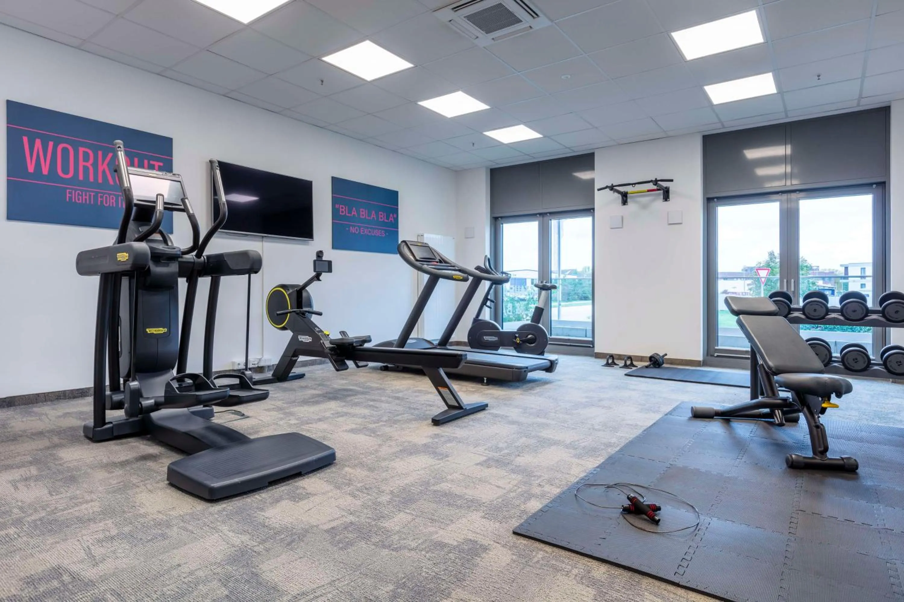 Fitness centre/facilities in Park Inn By Radisson Wismar