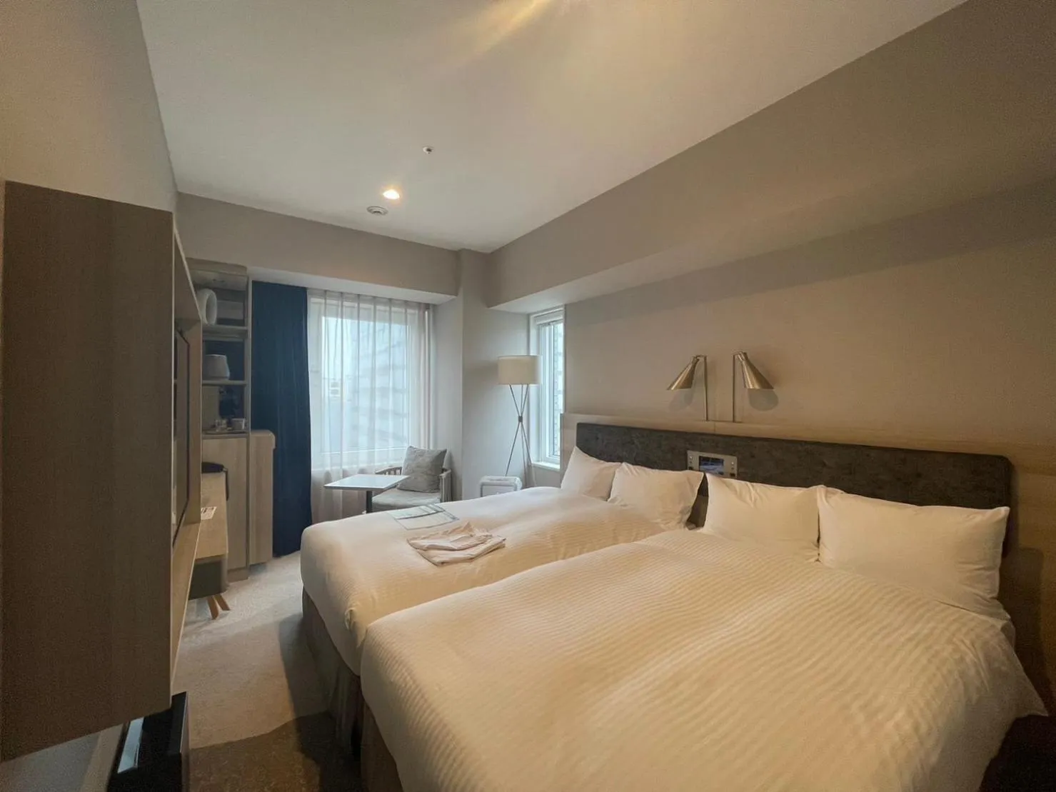 Photo of the whole room, Bed in Hotel Keihan Nagoya