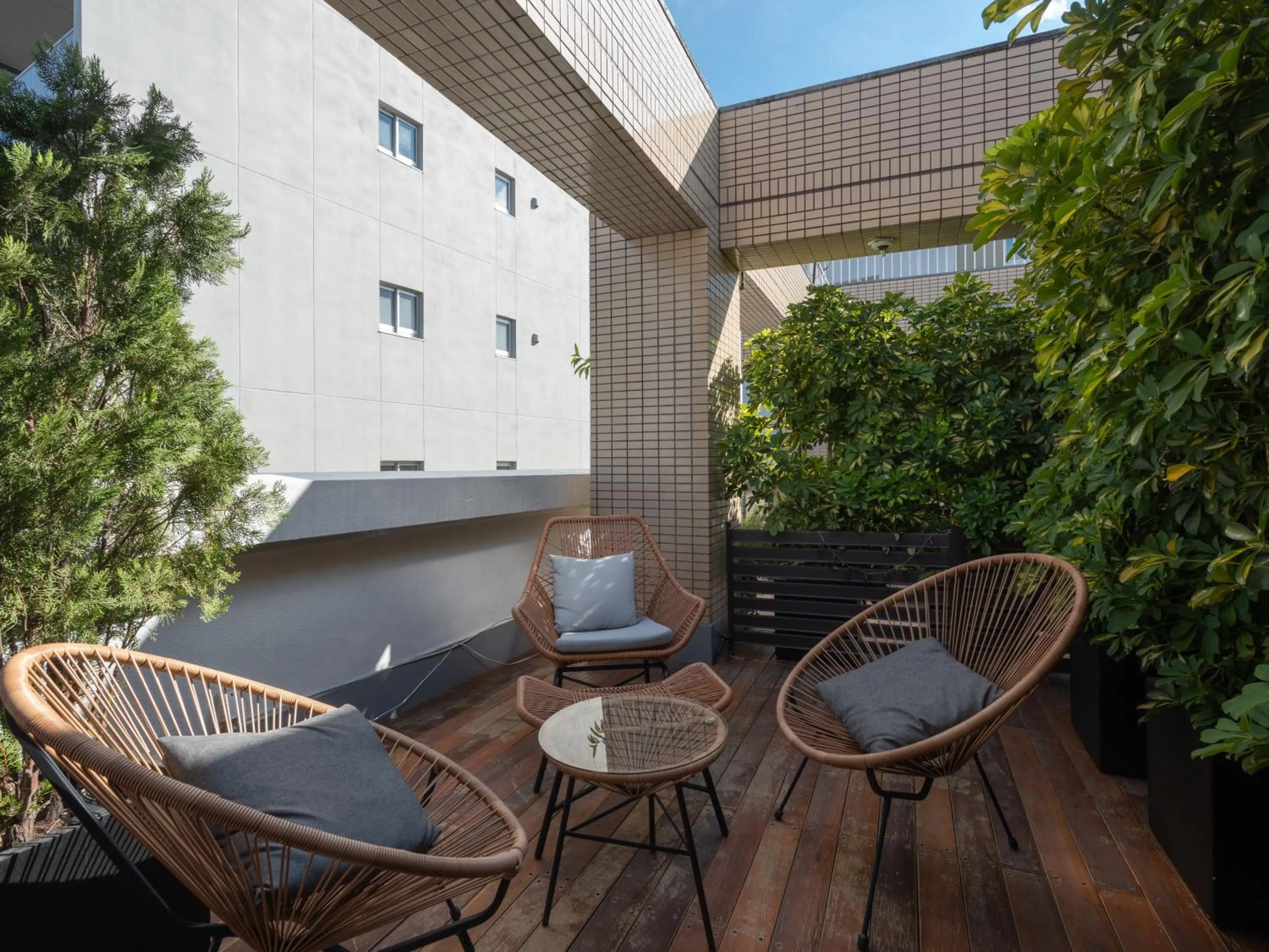Balcony/Terrace in Hotel Tokyo Trip Ueno Nishi Nippori