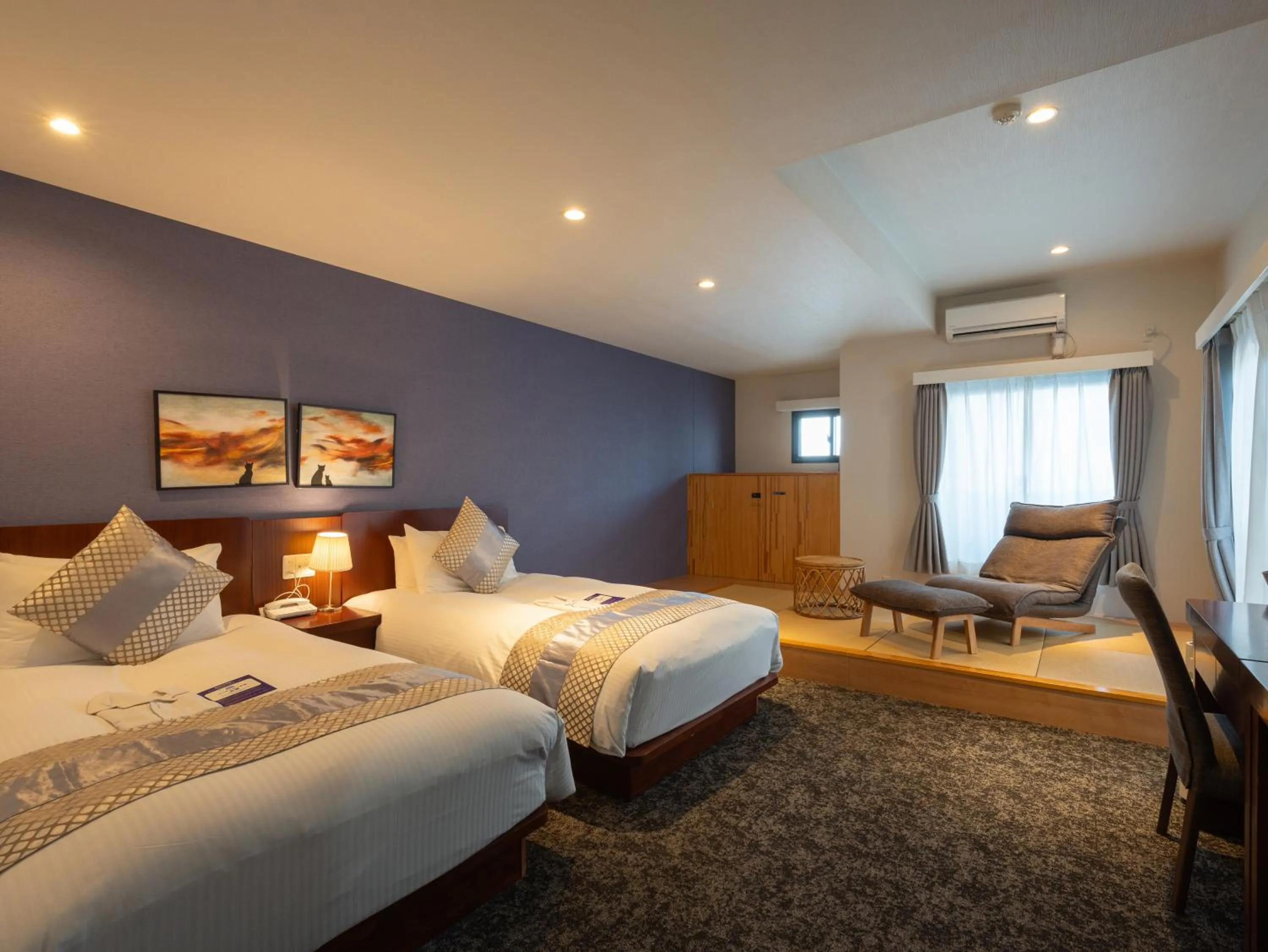 Photo of the whole room, Bed in Hotel Tokyo Trip Ueno Nishi Nippori