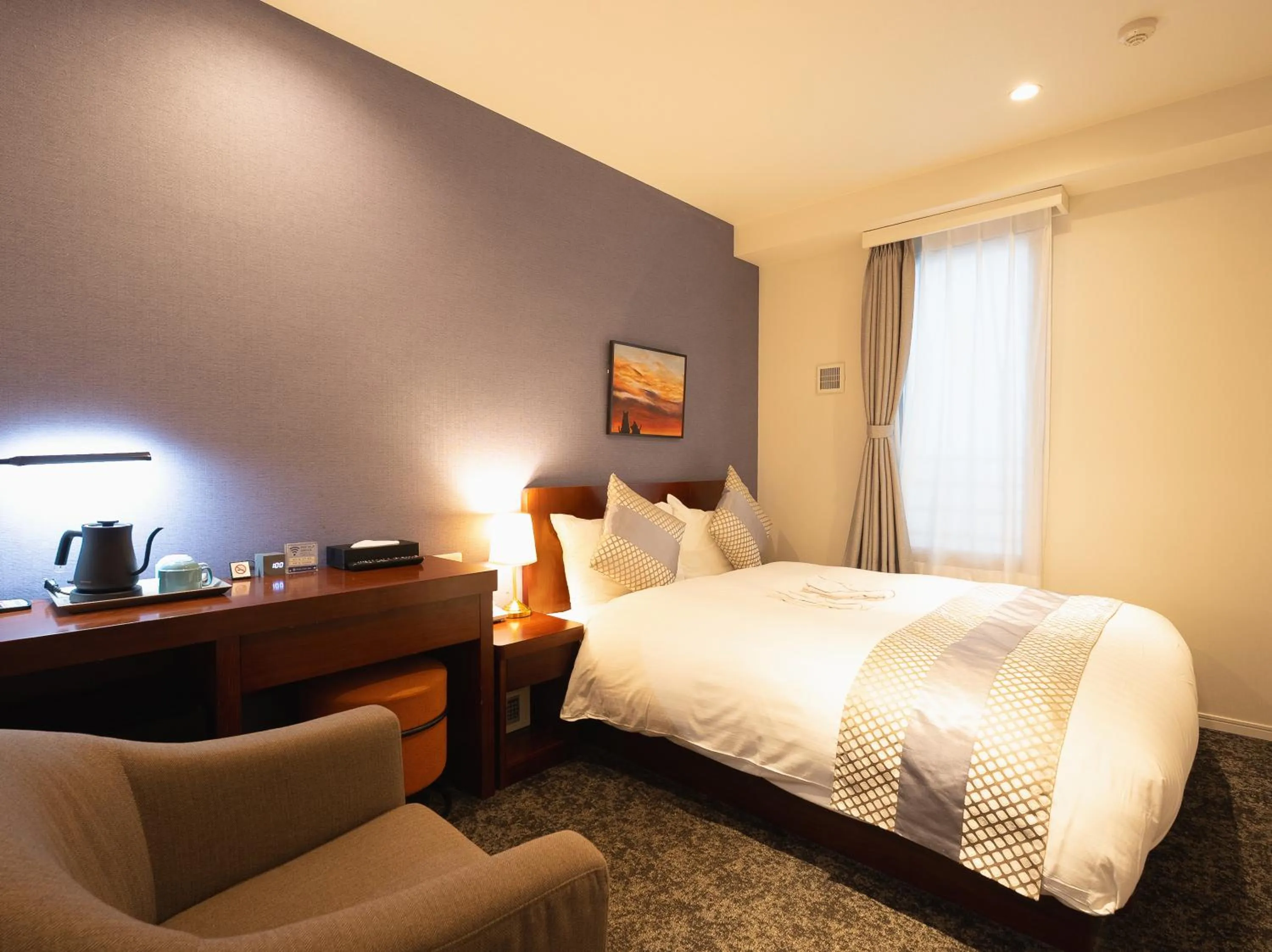 Photo of the whole room, Bed in Hotel Tokyo Trip Ueno Nishi Nippori