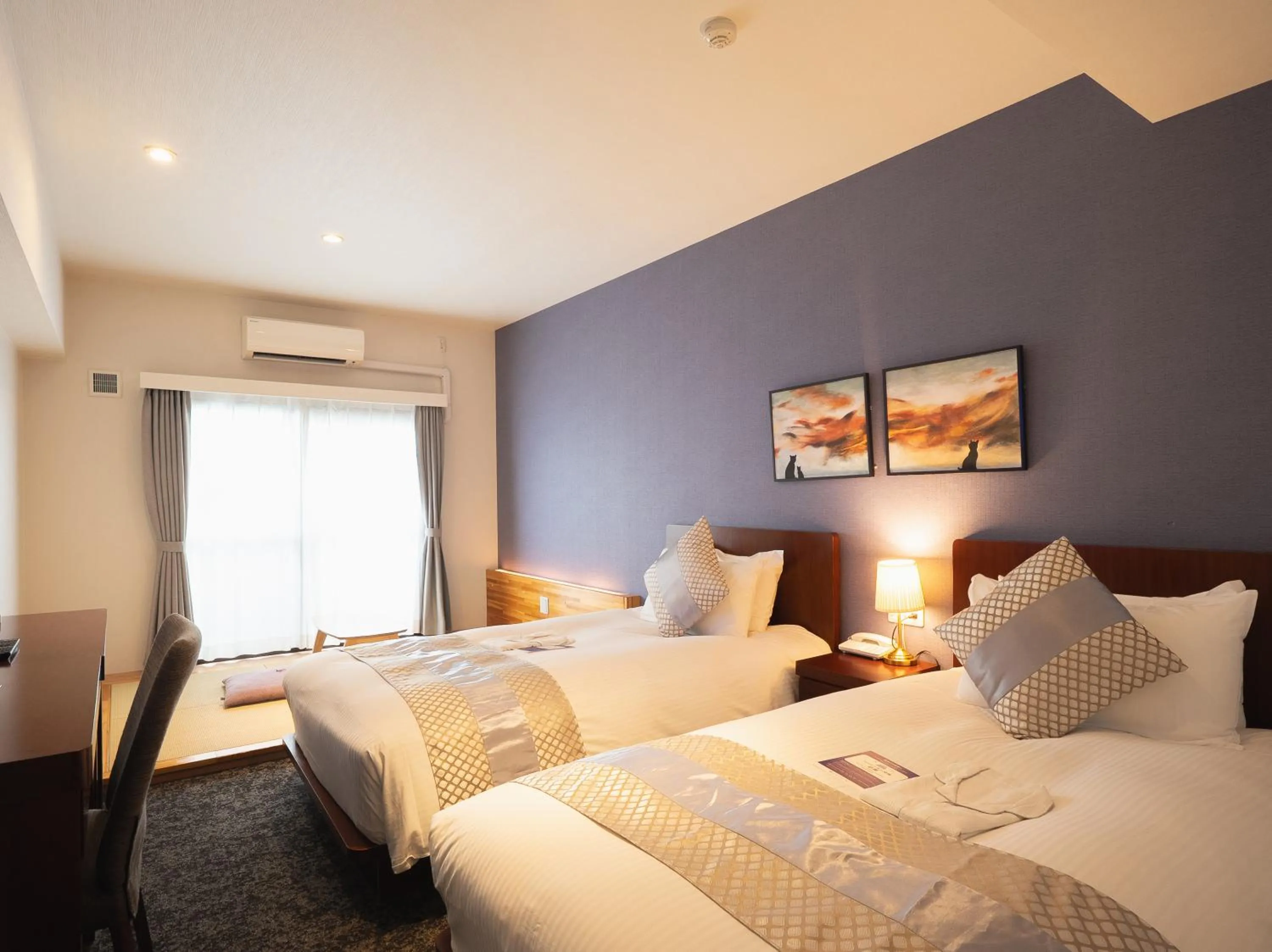 Photo of the whole room, Bed in Hotel Tokyo Trip Ueno Nishi Nippori