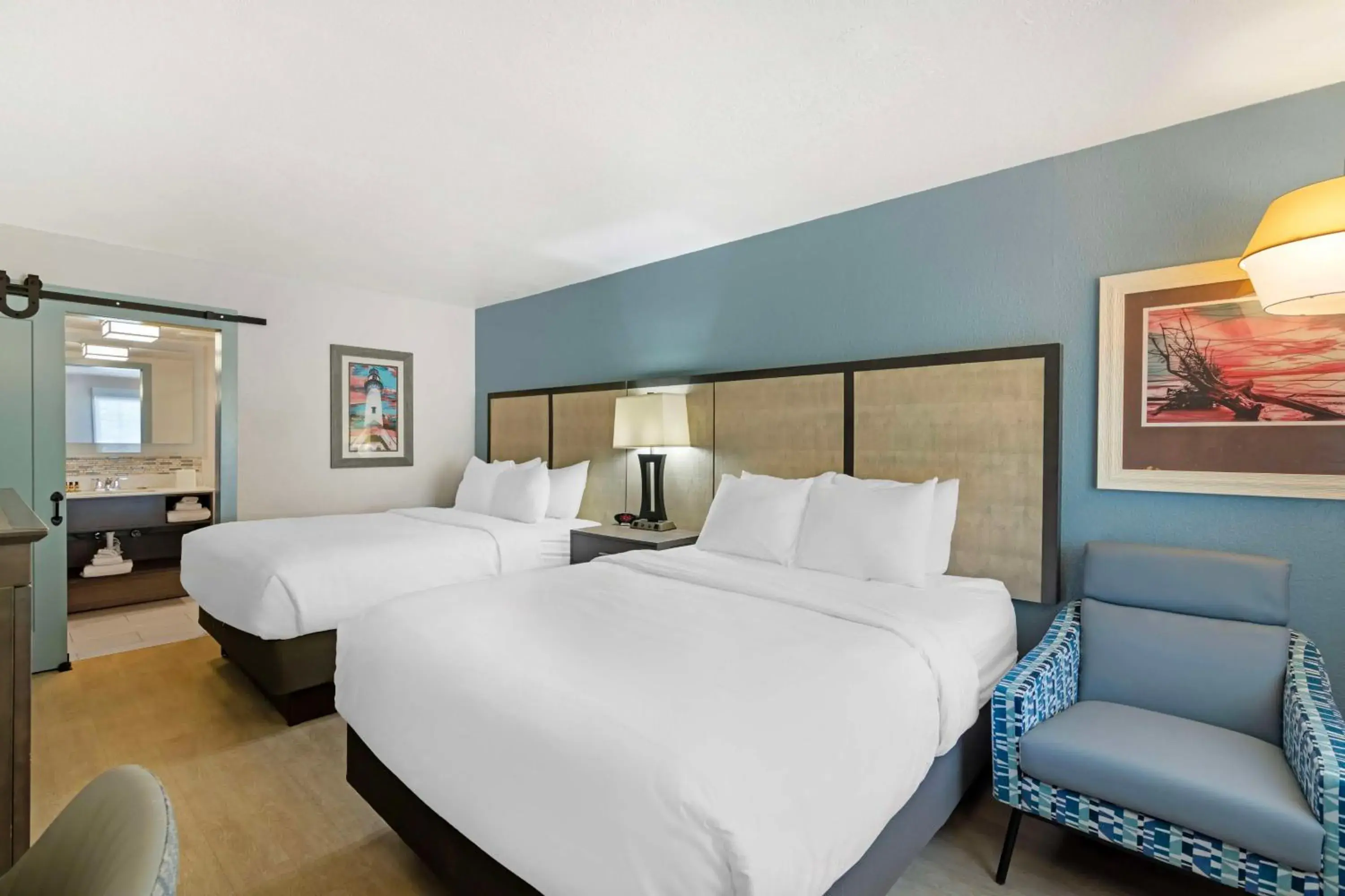 Queen Room with Two Queen Beds and Courtyard View - Non-Smoking in Best Western Plus St. Simons Queen Room with Two Queen Beds and Courtyard View - Non-Smoking in Best Western Plus St. Simons