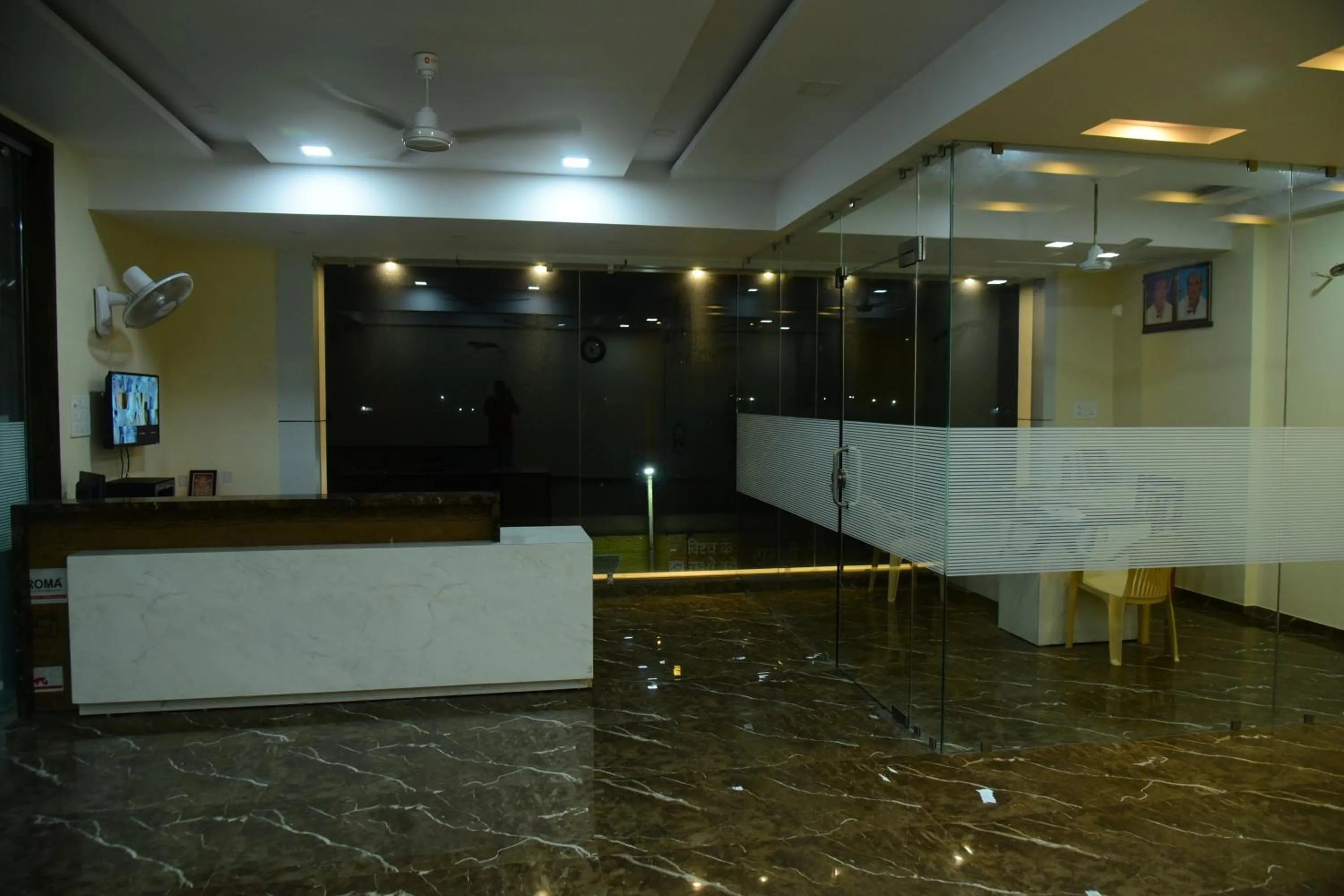 Lobby or reception in Hotel Savera Palace