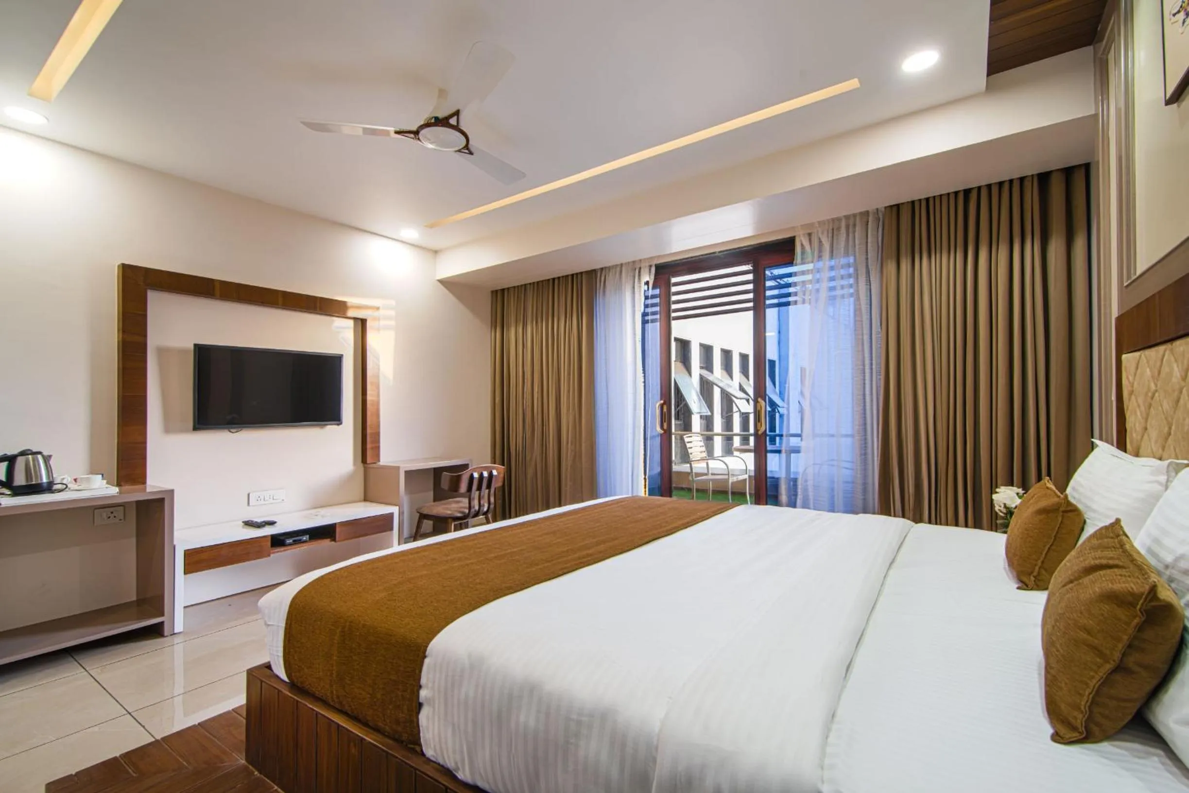 Bed in Hotel Sleep Inn