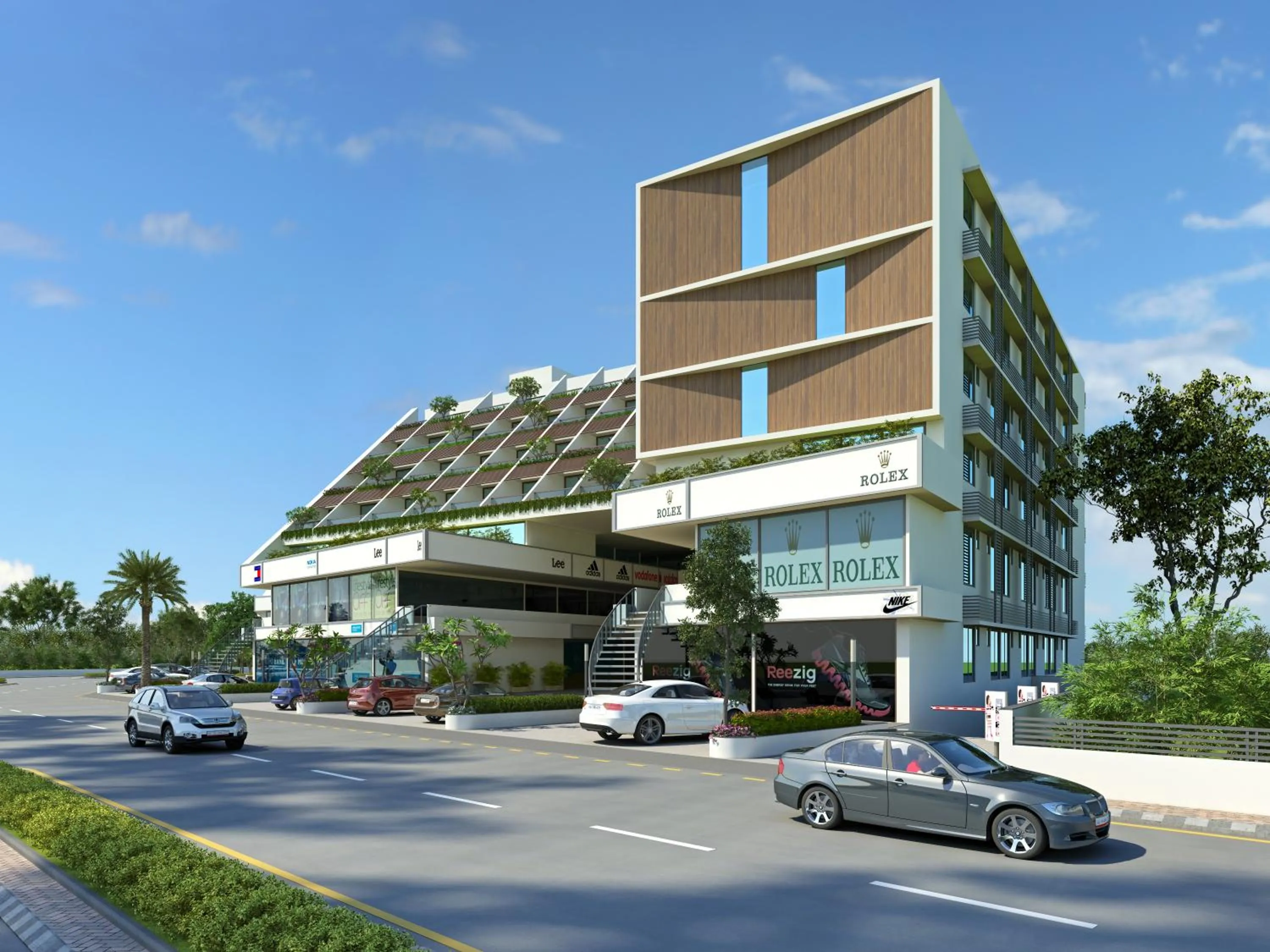 Property building in Hotel Sleep Inn