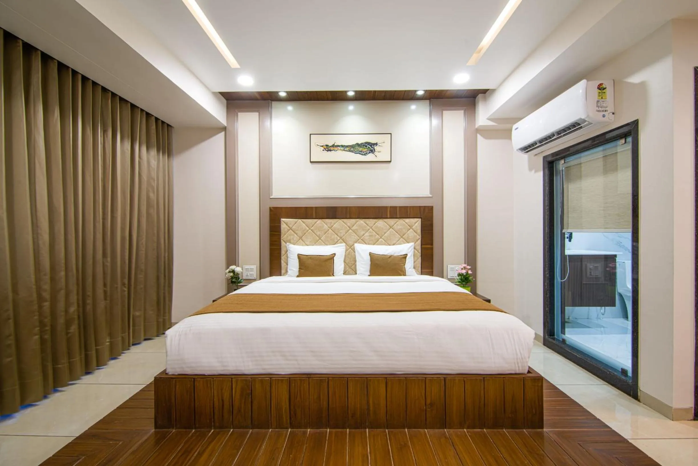 Bed in Hotel Sleep Inn