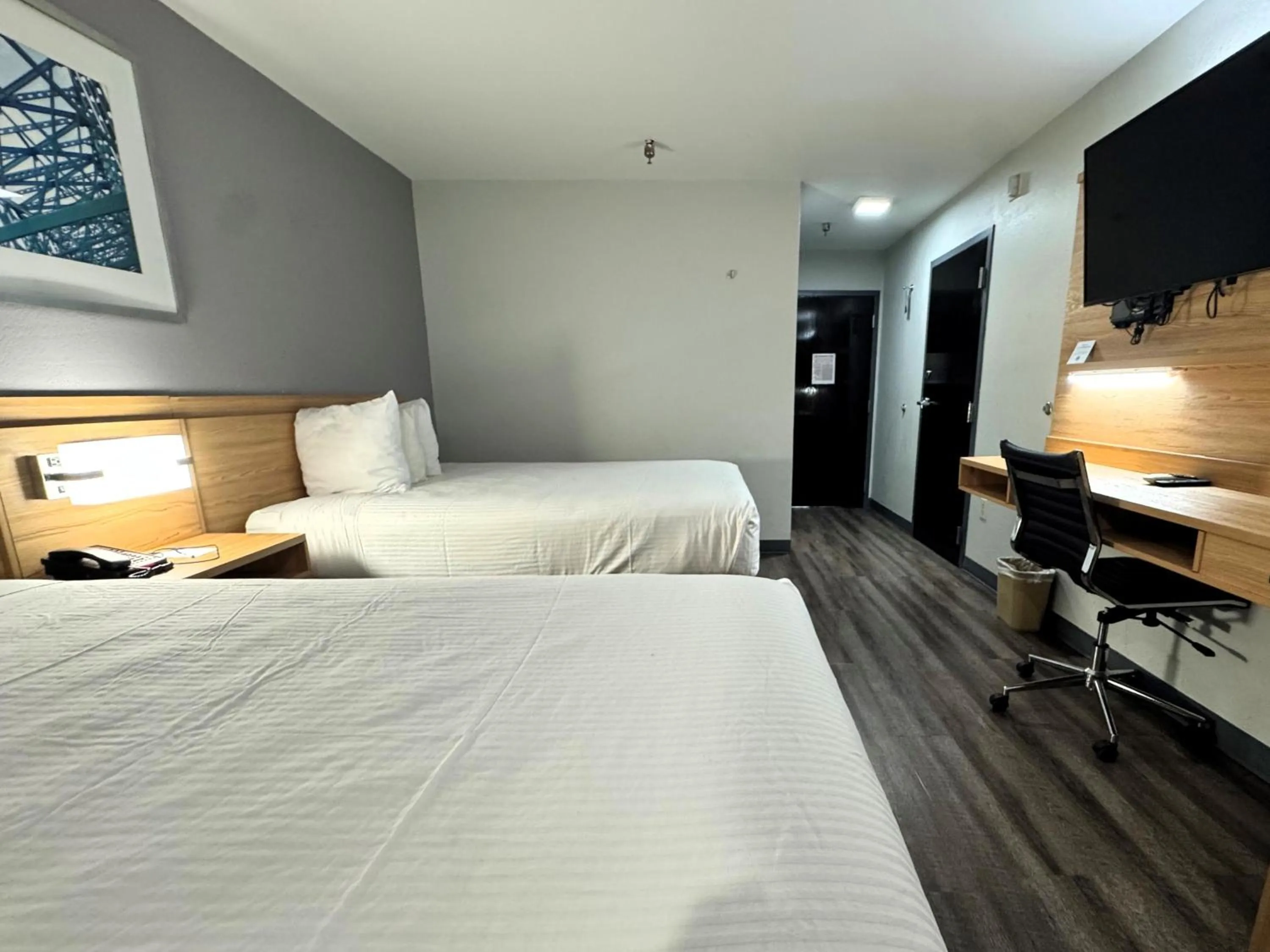 Photo of the whole room, Bed in Microtel Inn & Suites by Wyndham Tuscaloosa East