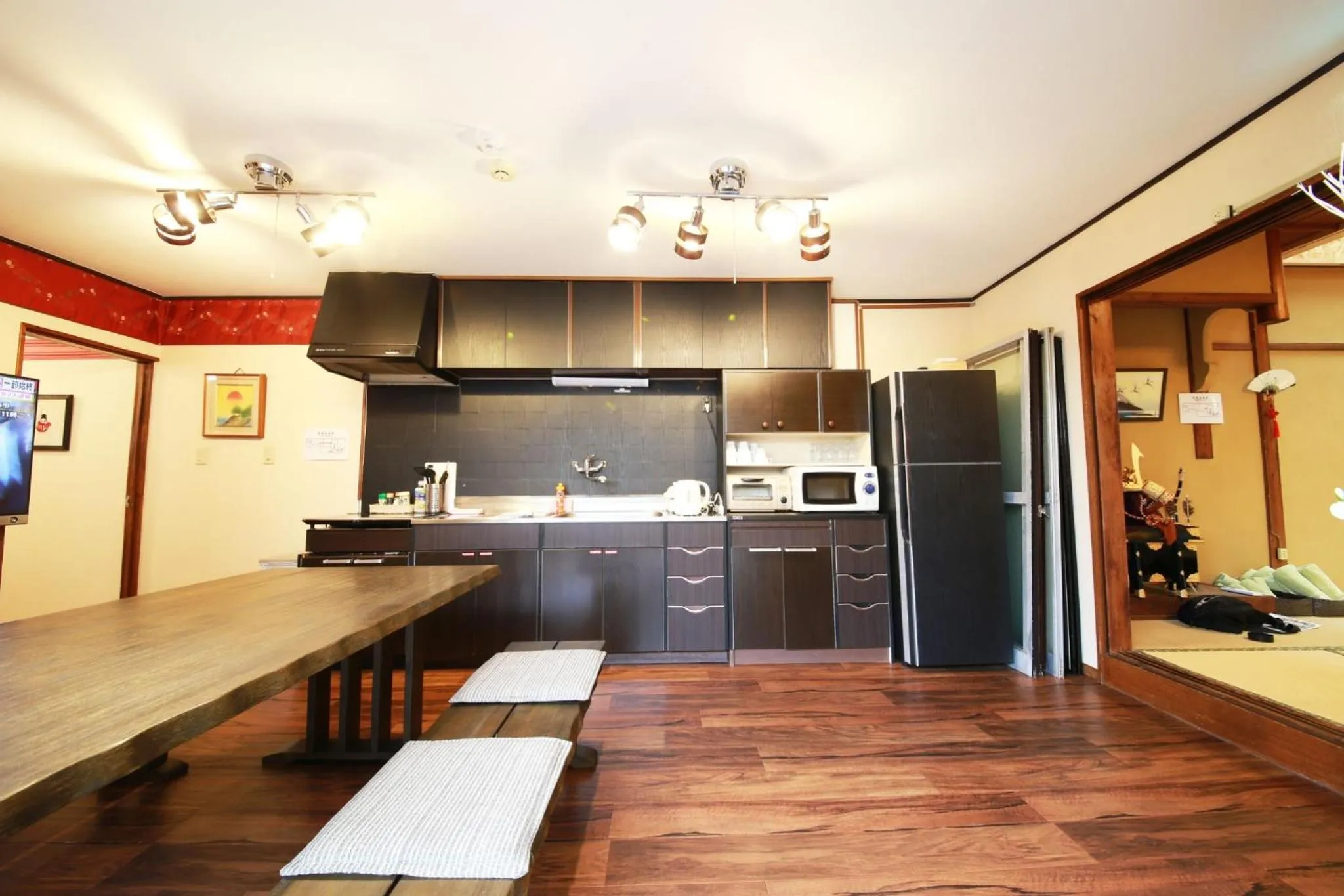 Kitchen or kitchenette in Nara Imai House