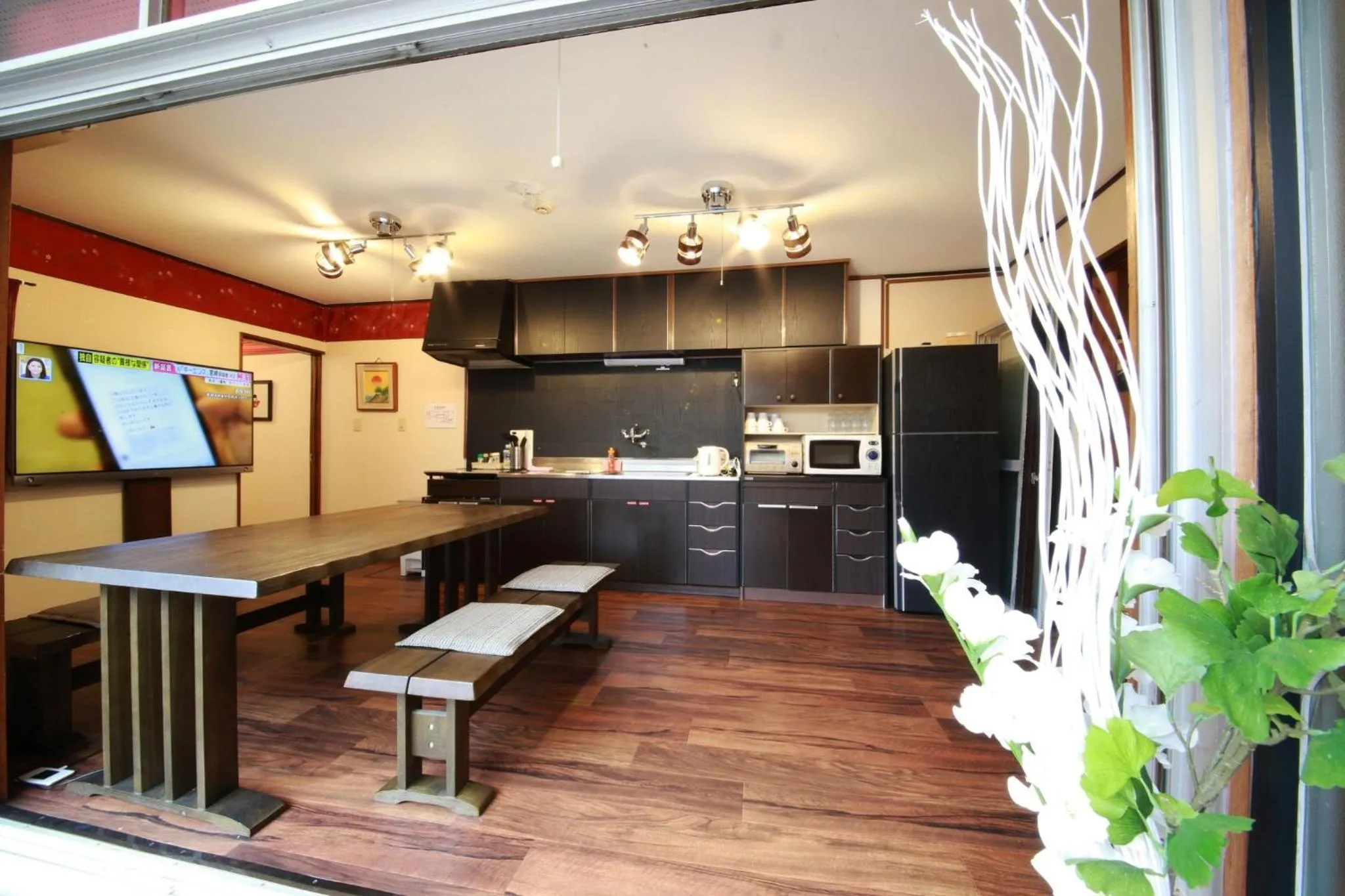 Kitchen or kitchenette in Nara Imai House
