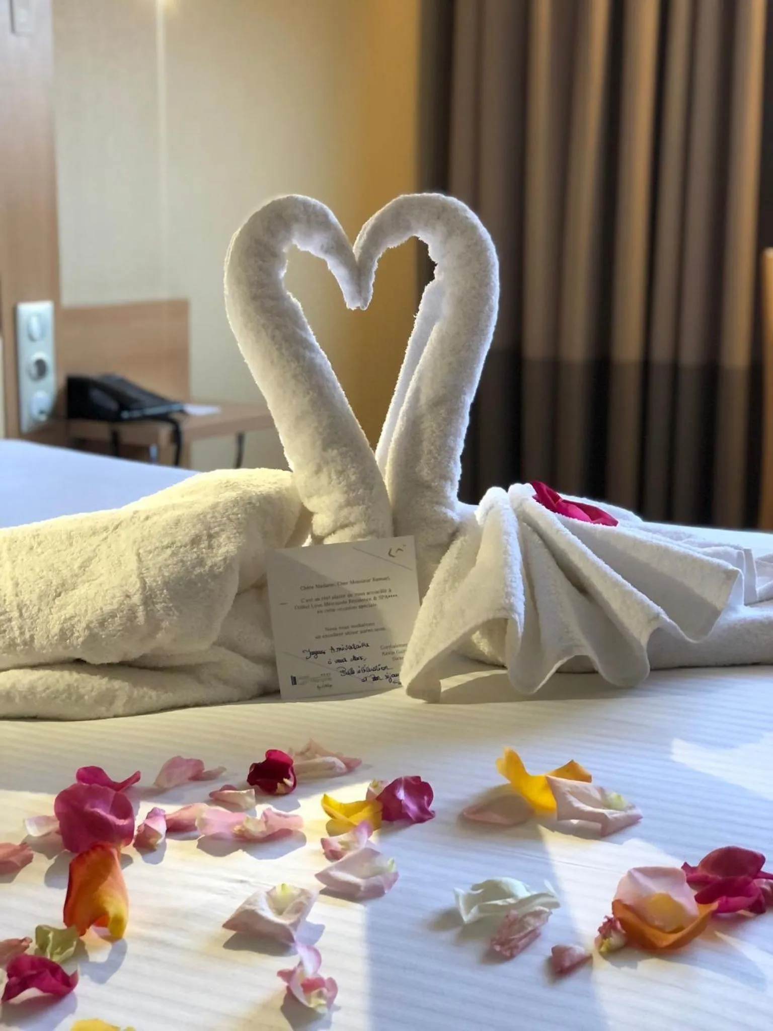 Bed in Hôtel Lyon Métropole & Spa