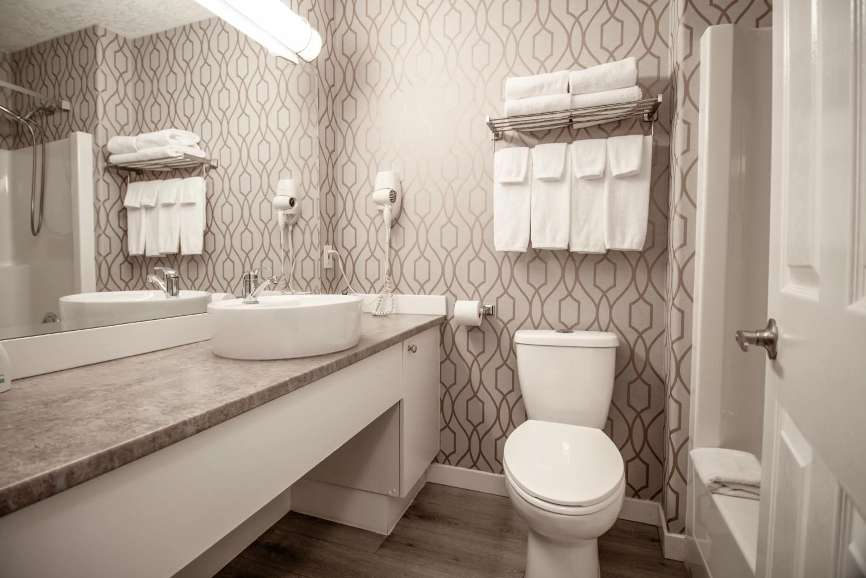 Bathroom in Coast Parksville Hotel