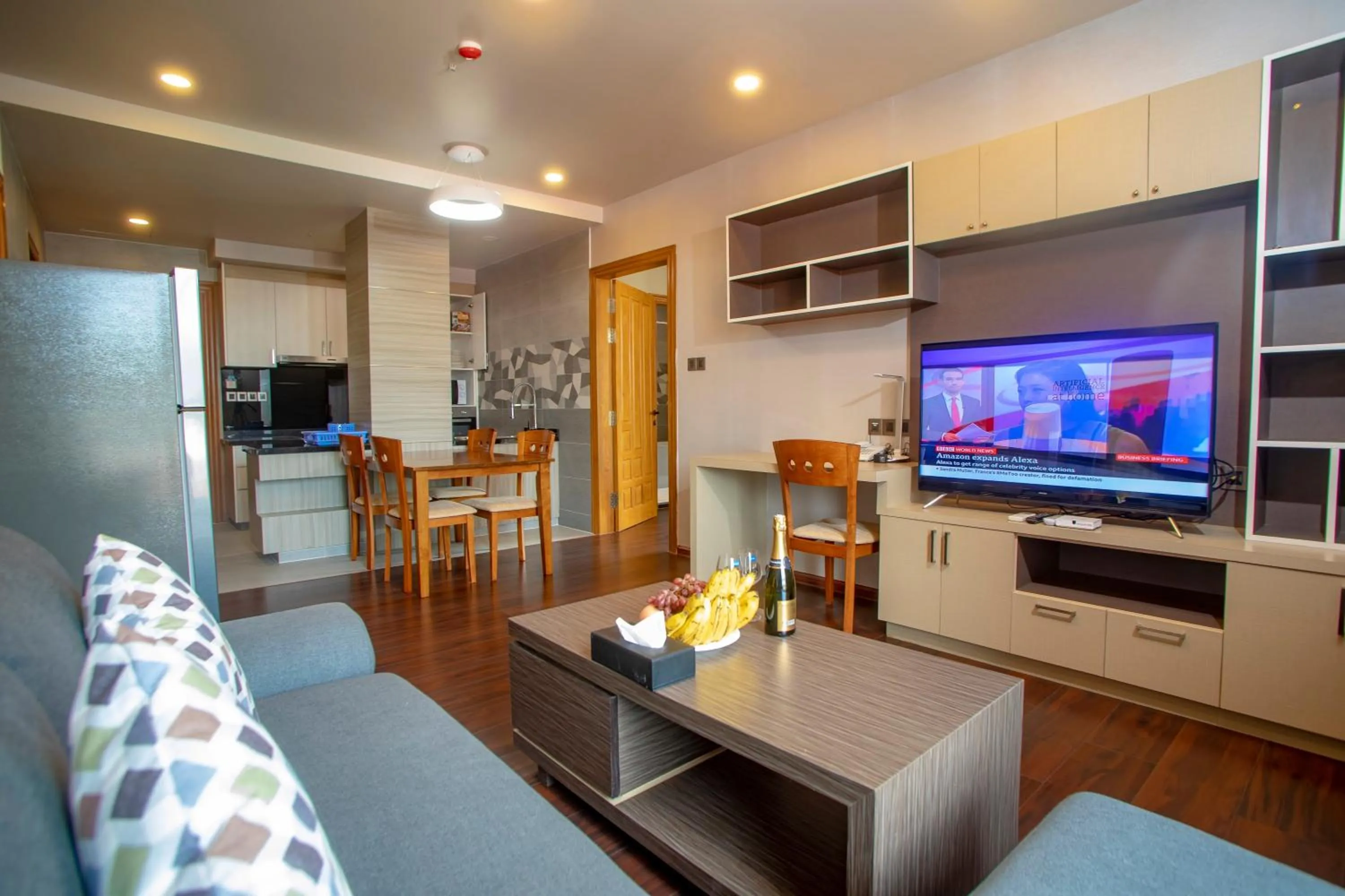 Living room in Prestige Residences at Golden Valley by Grand United Hospitality