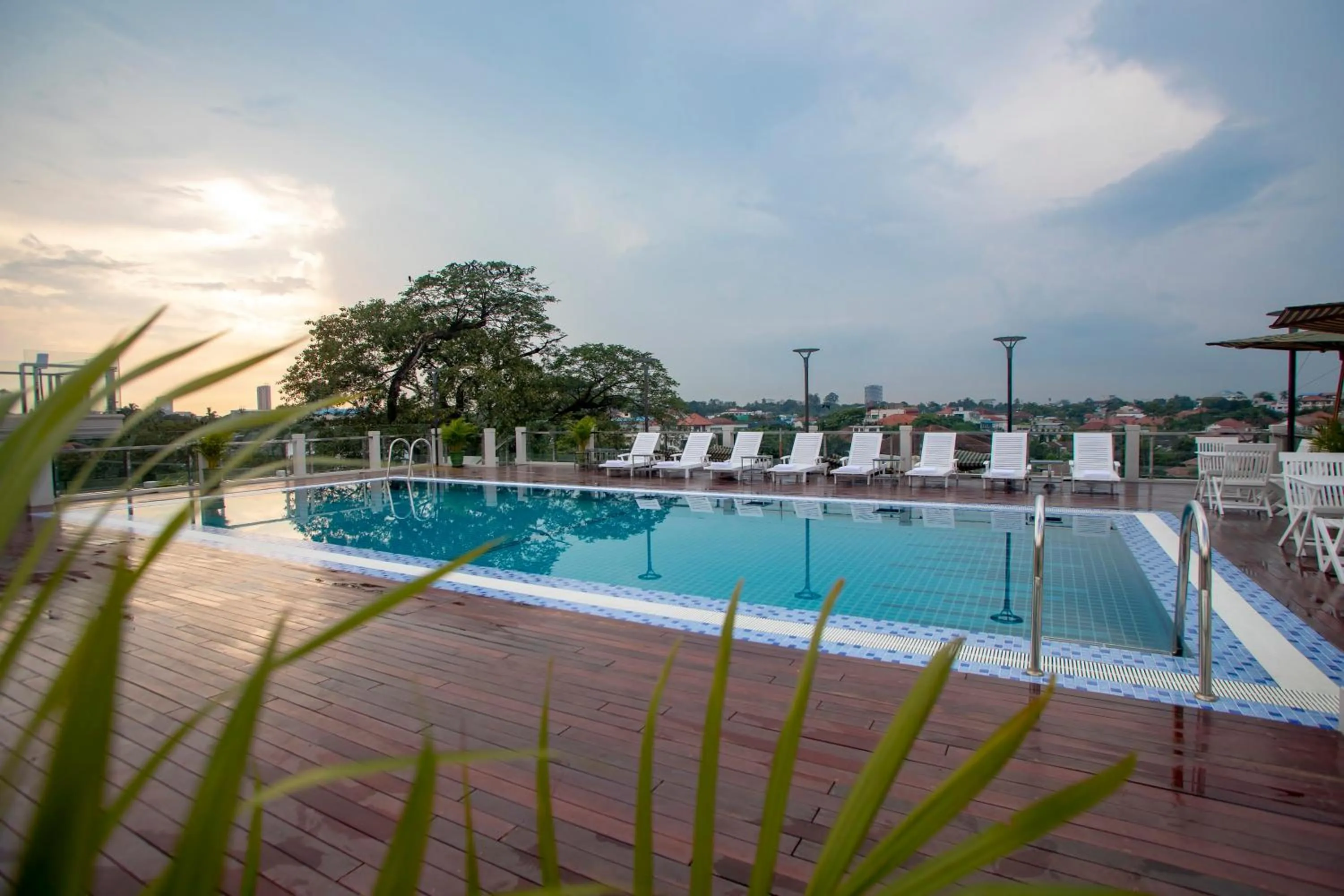 Swimming pool in Prestige Residences at Golden Valley by Grand United Hospitality