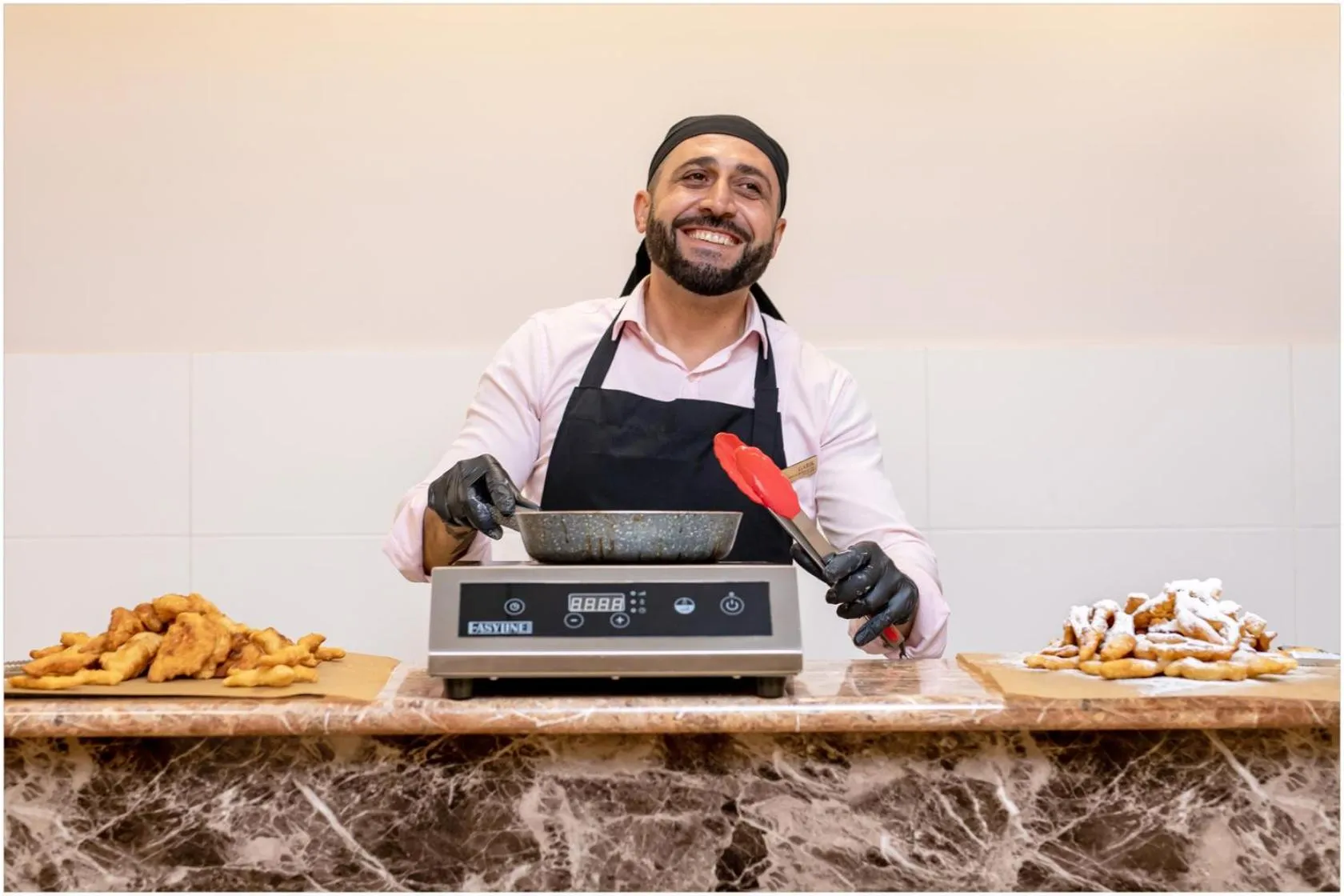 Kitchen or kitchenette in Ani Grand Hotel Yerevan