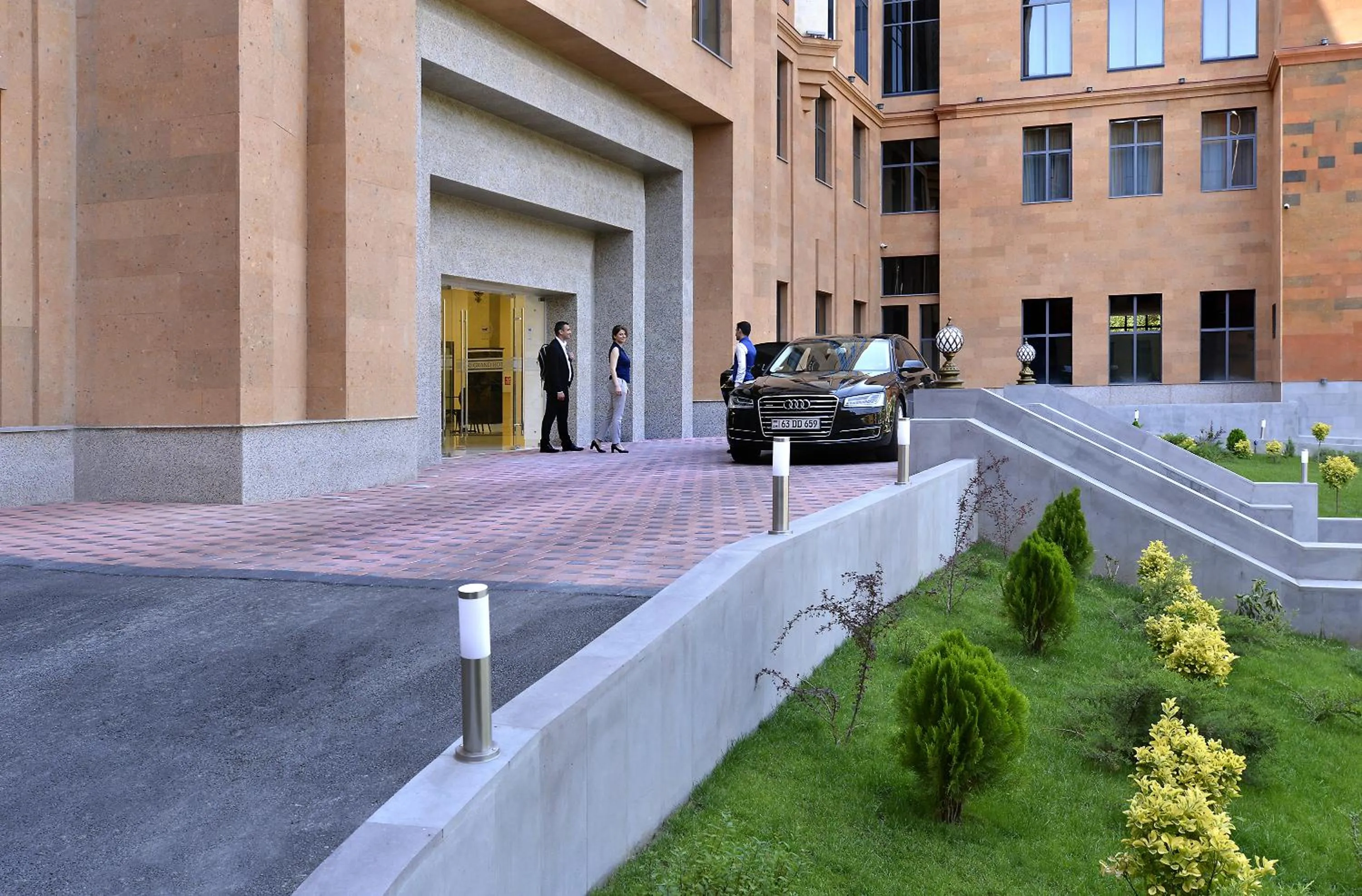 Facade/entrance in Ani Grand Hotel Yerevan