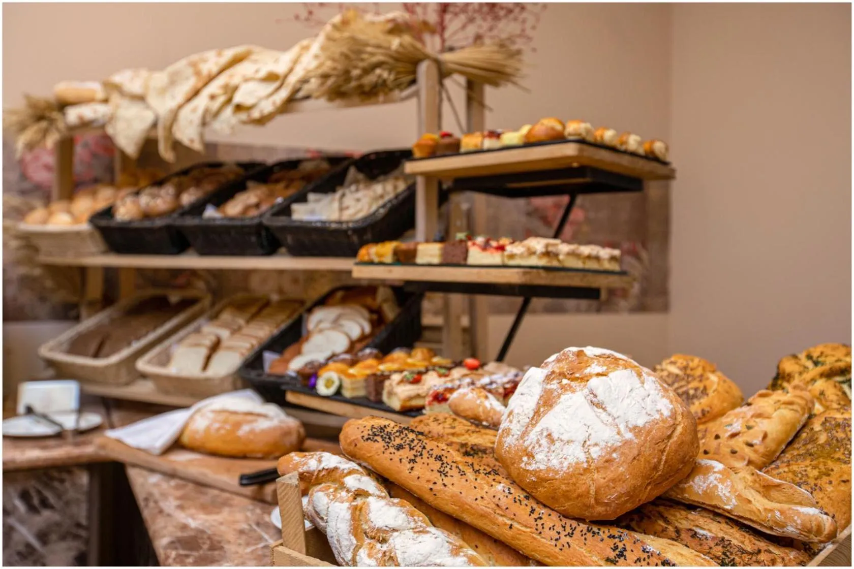 Buffet breakfast in Ani Grand Hotel Yerevan