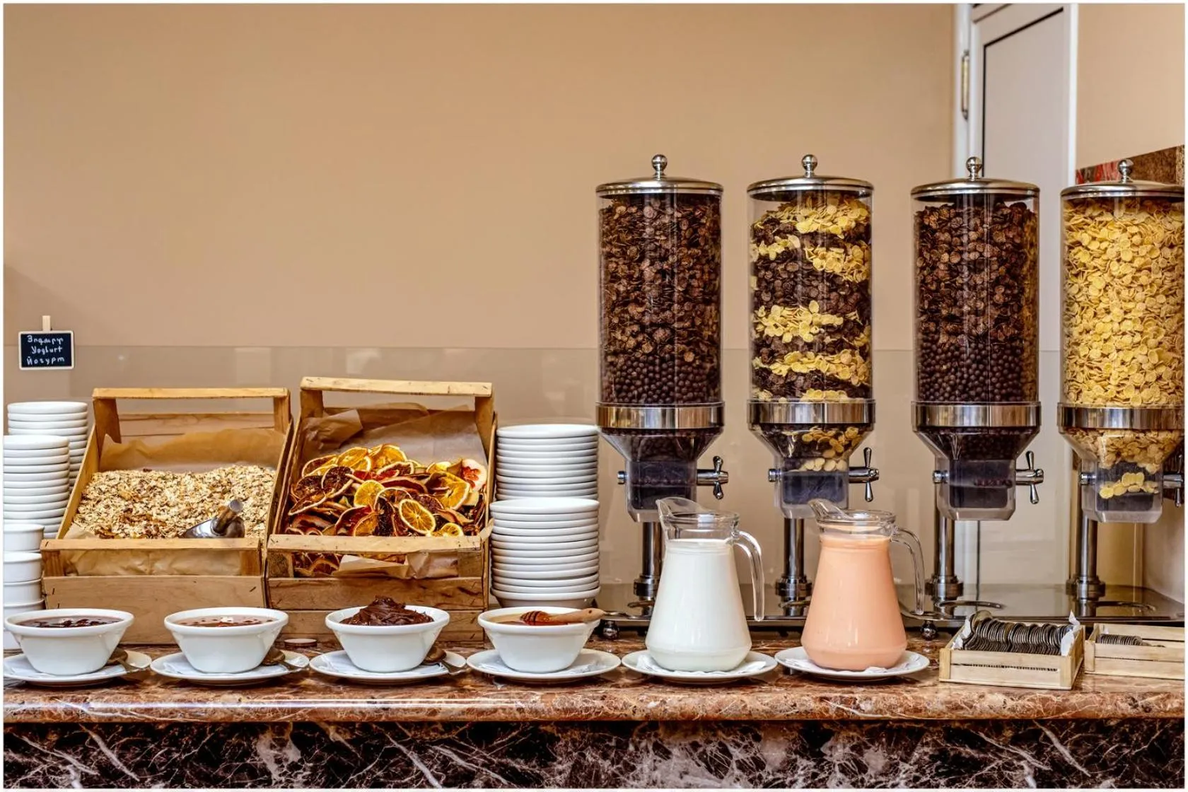 Buffet breakfast in Ani Grand Hotel Yerevan