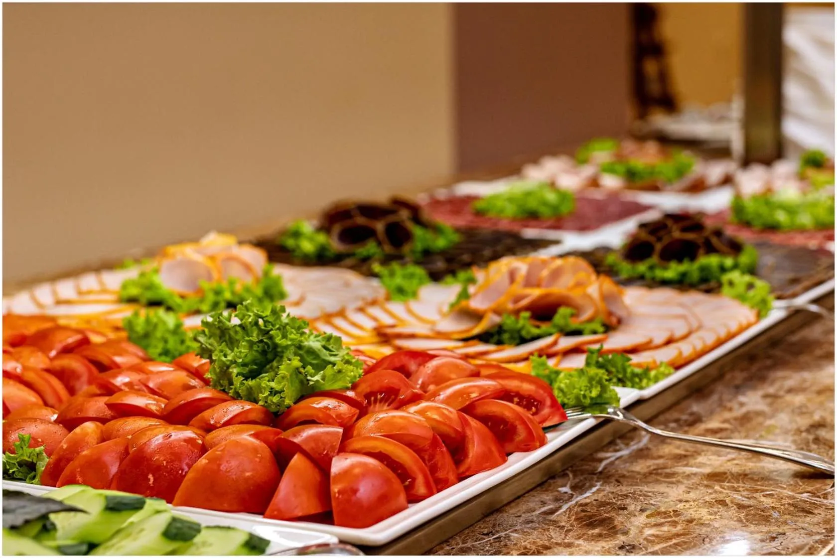 Buffet breakfast in Ani Grand Hotel Yerevan