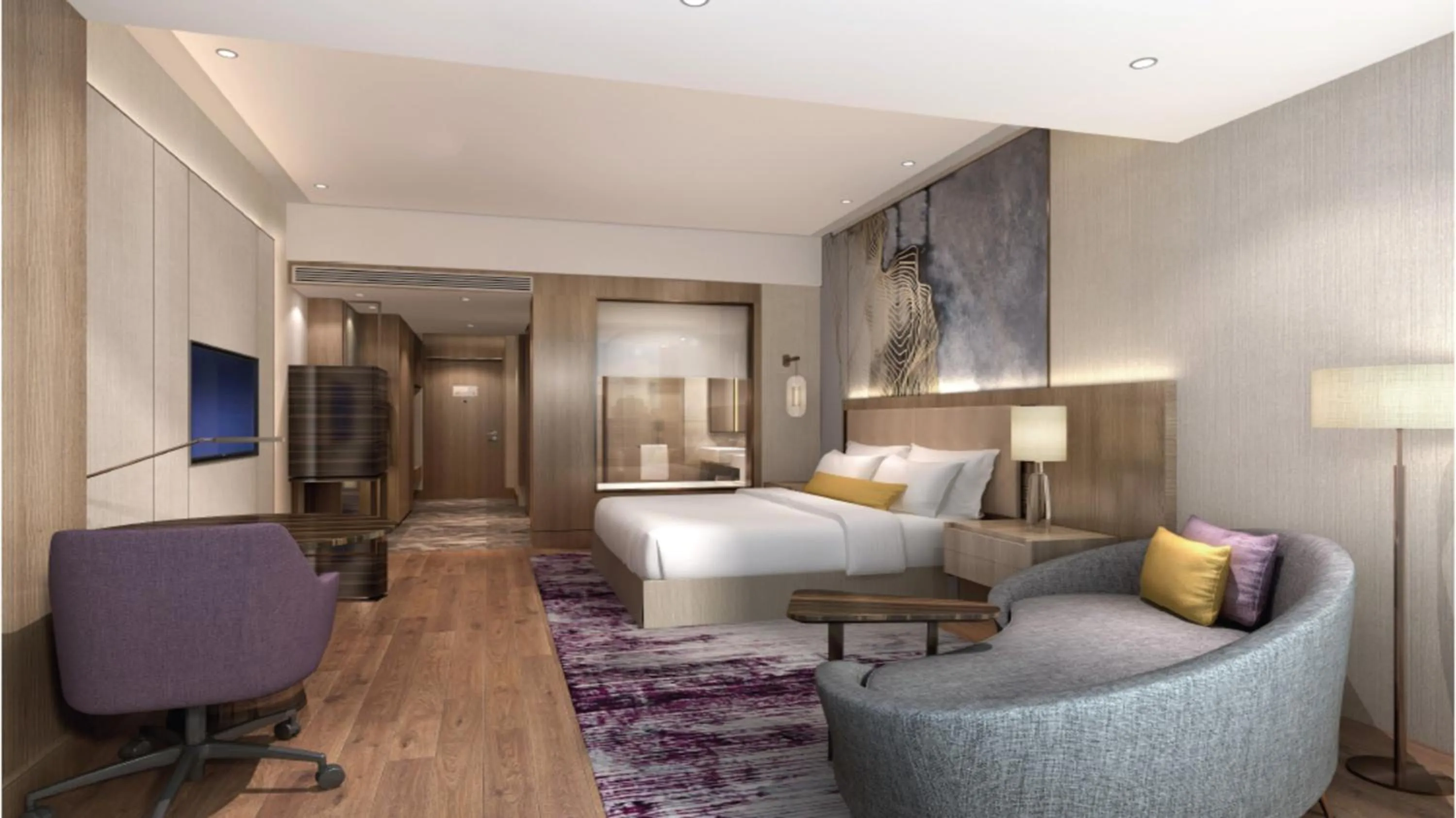 Photo of the whole room in Crowne Plaza Beihai Silver Beach by IHG