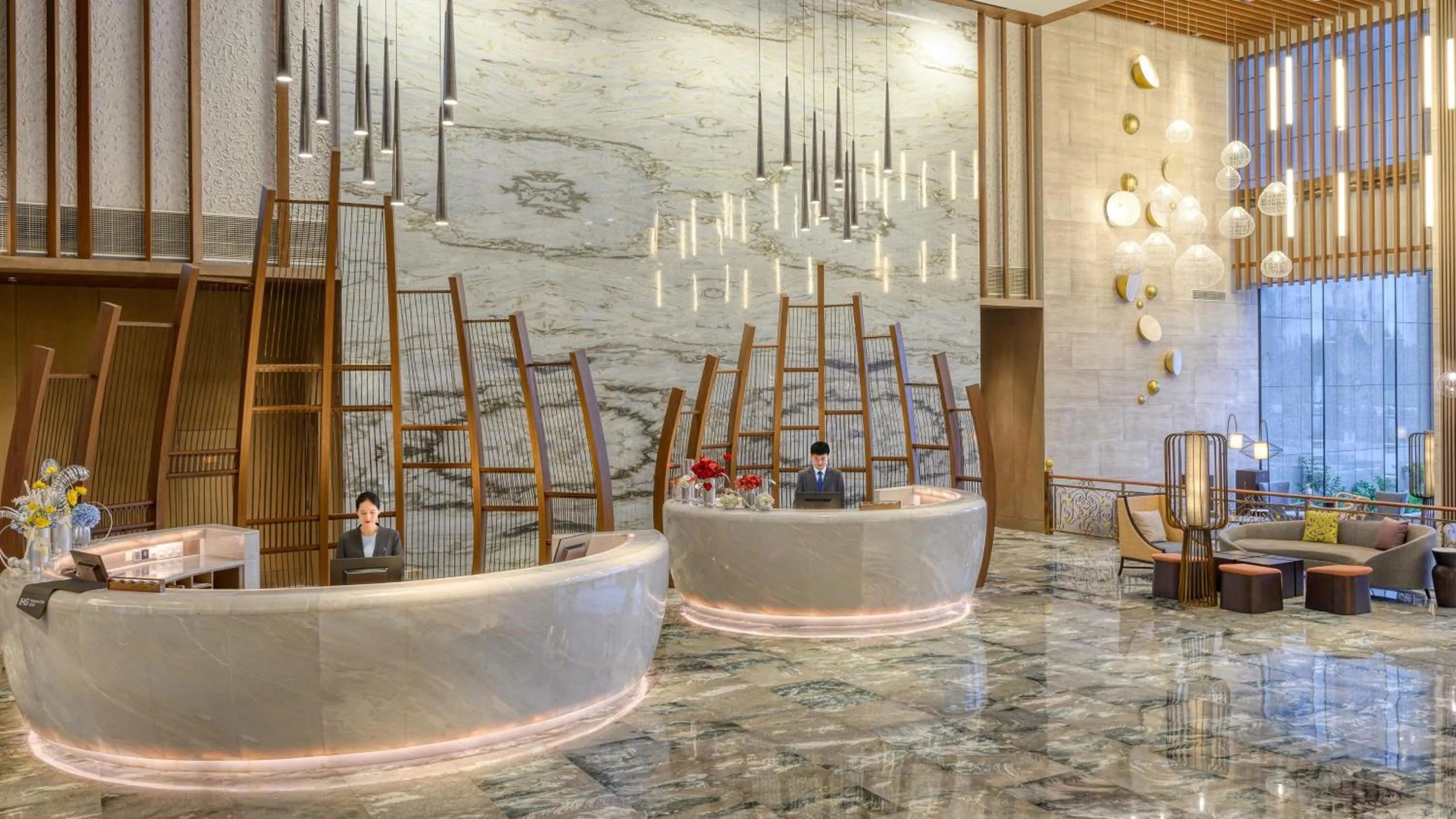 Property building in Crowne Plaza Beihai Silver Beach by IHG