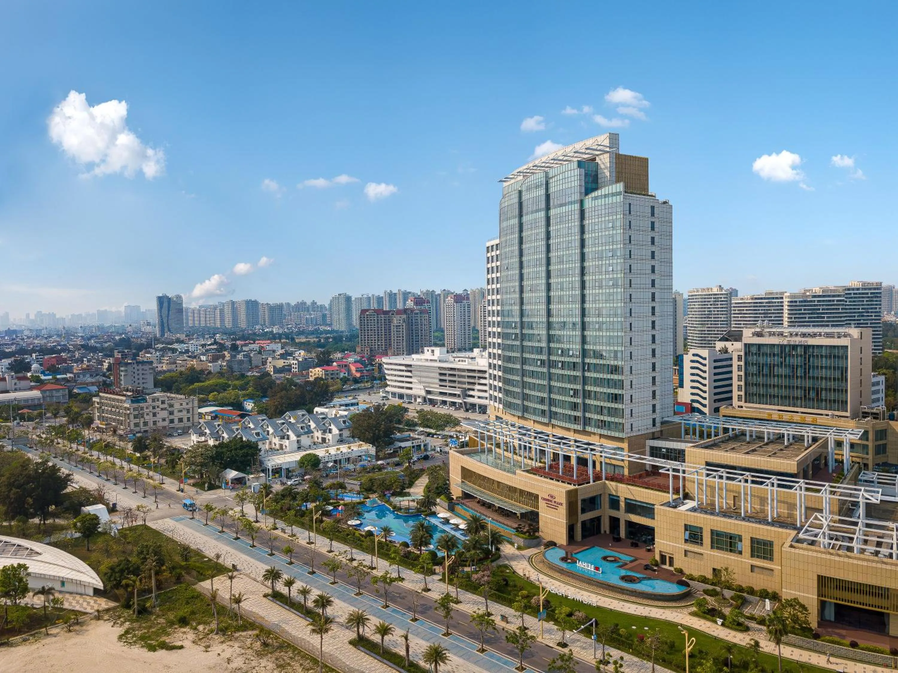 Property building in Crowne Plaza Beihai Silver Beach by IHG