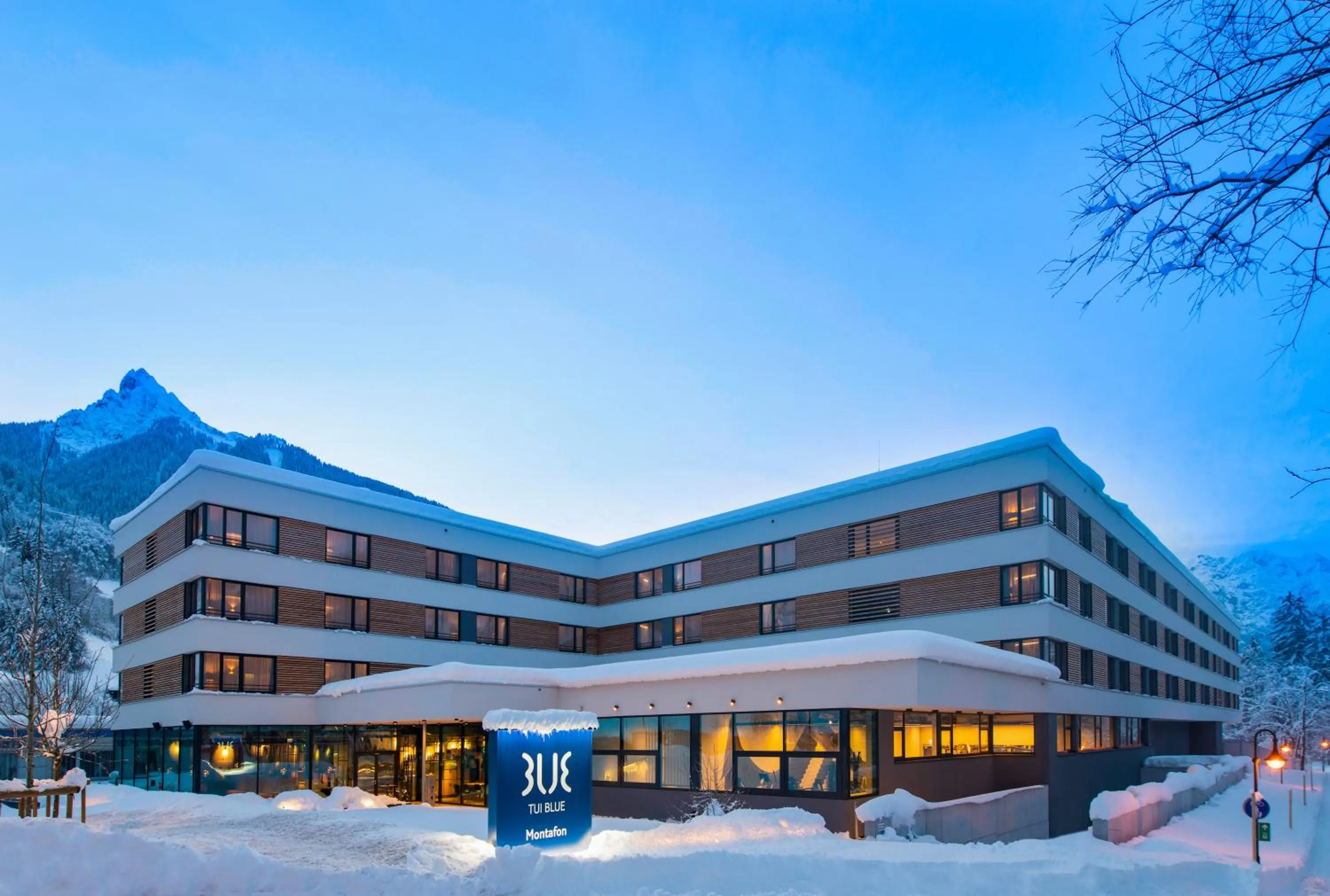 Property building in TUI BLUE Montafon