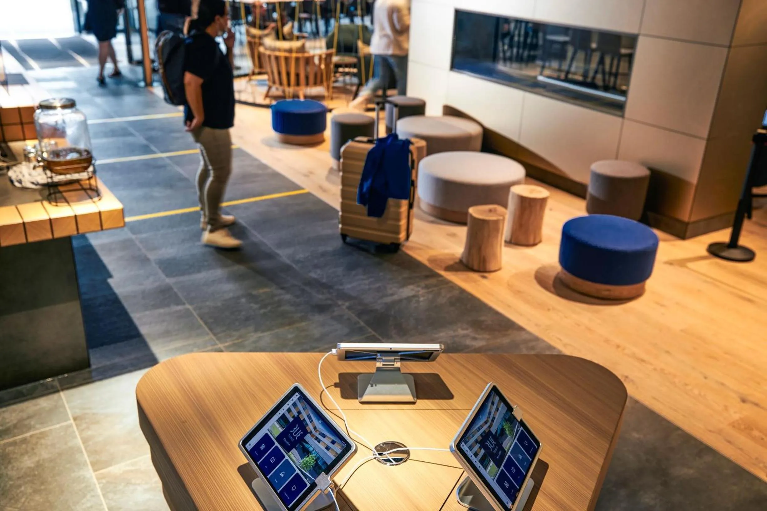 Lobby or reception in TUI BLUE Montafon